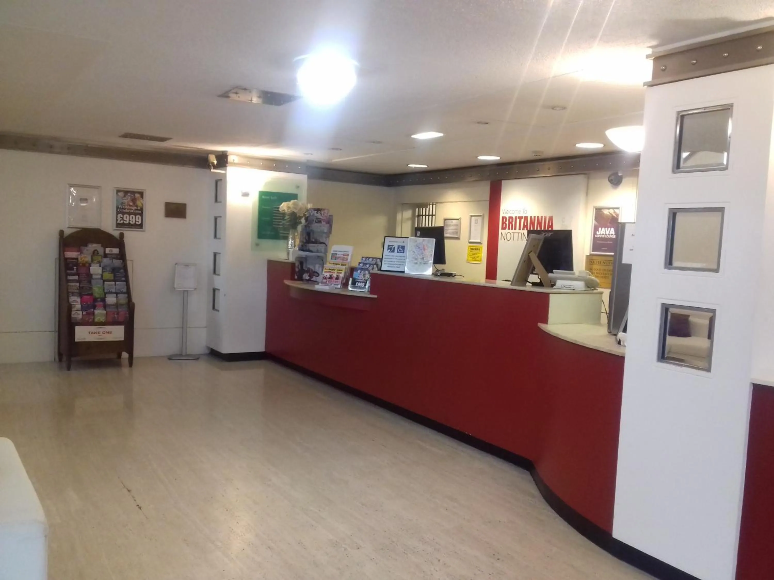 Lobby or reception in The Britannia Nottingham Hotel