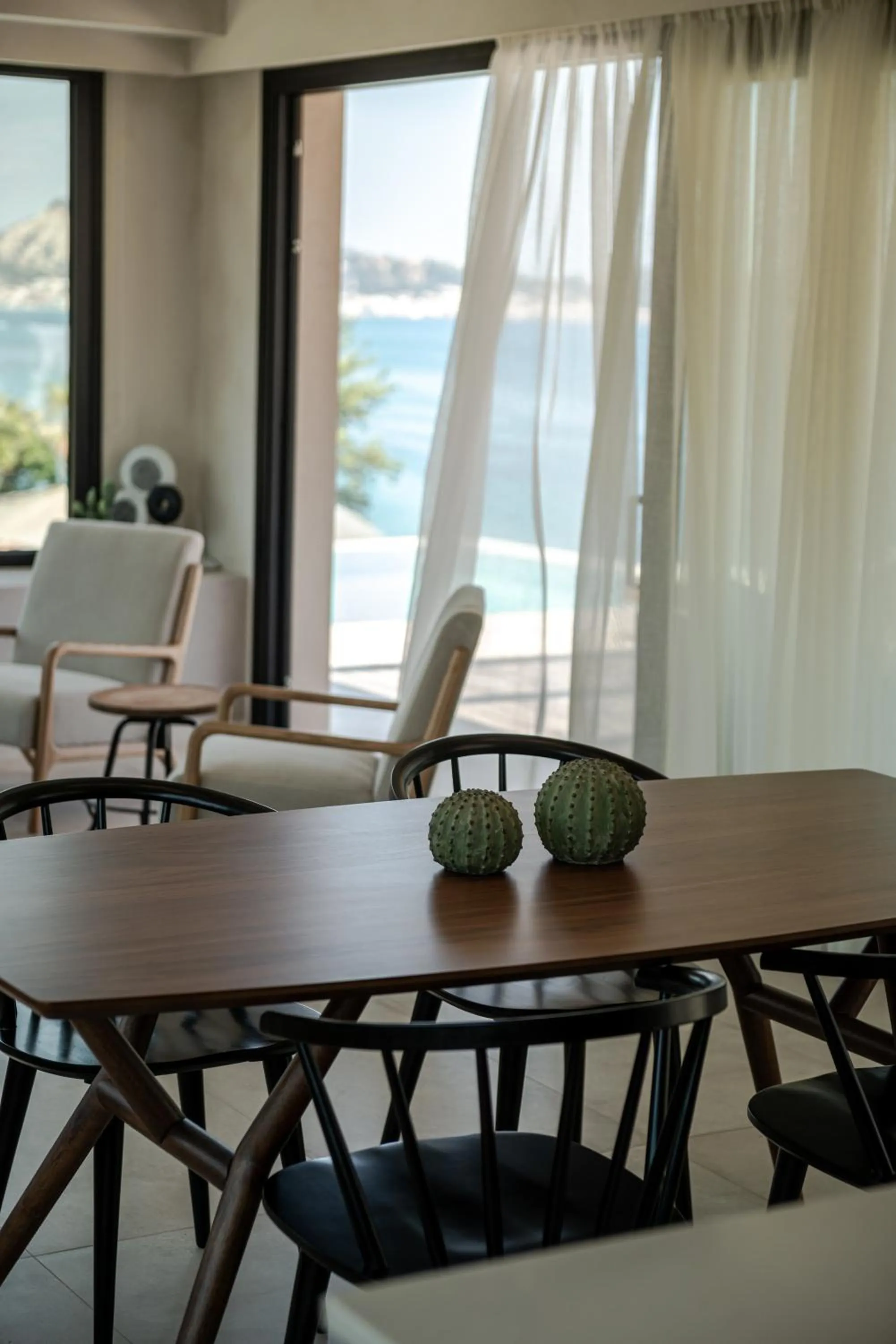 Dining area in Ananta Blue Residence