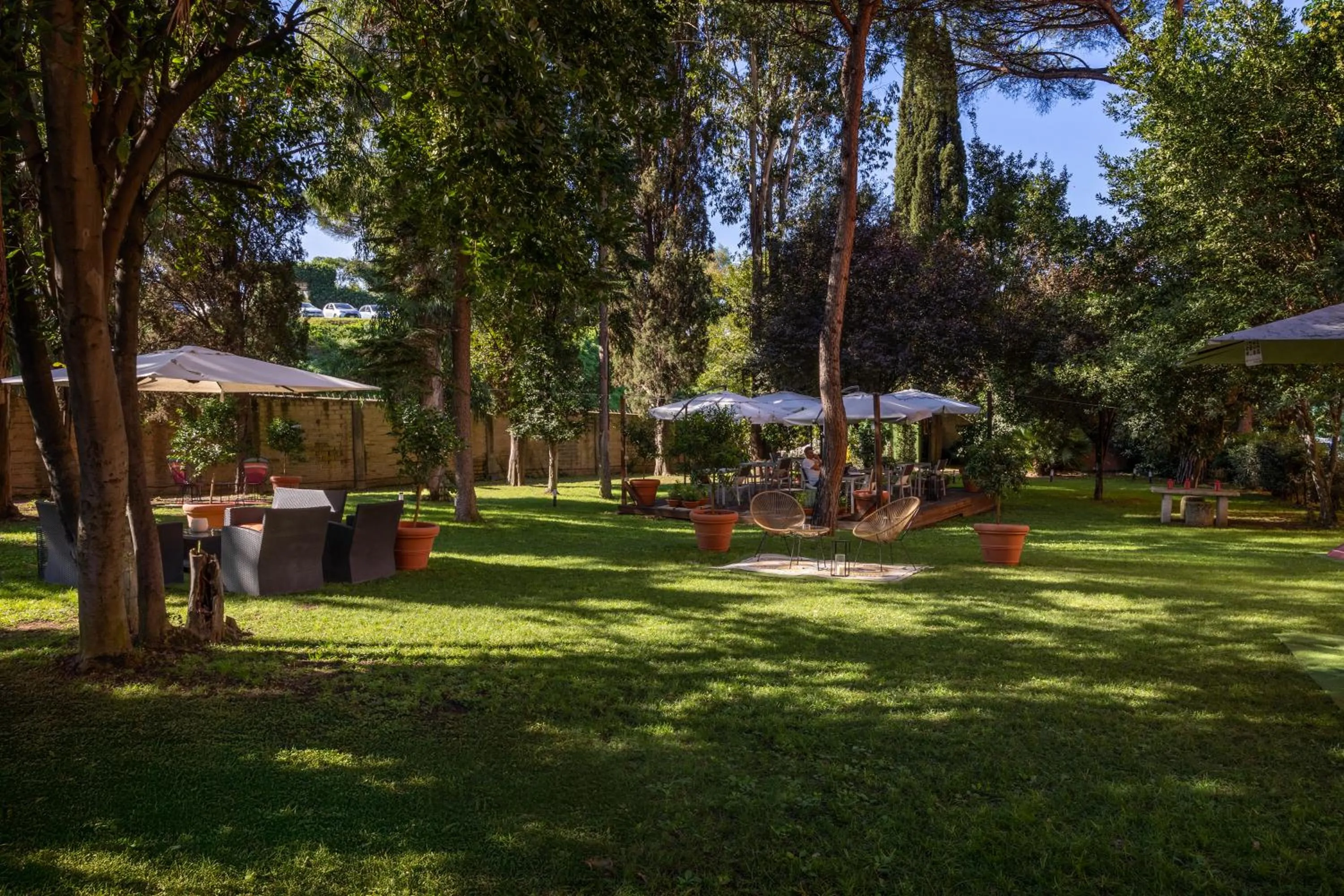 Day in Phi Hotel Garden Area Roma Eur