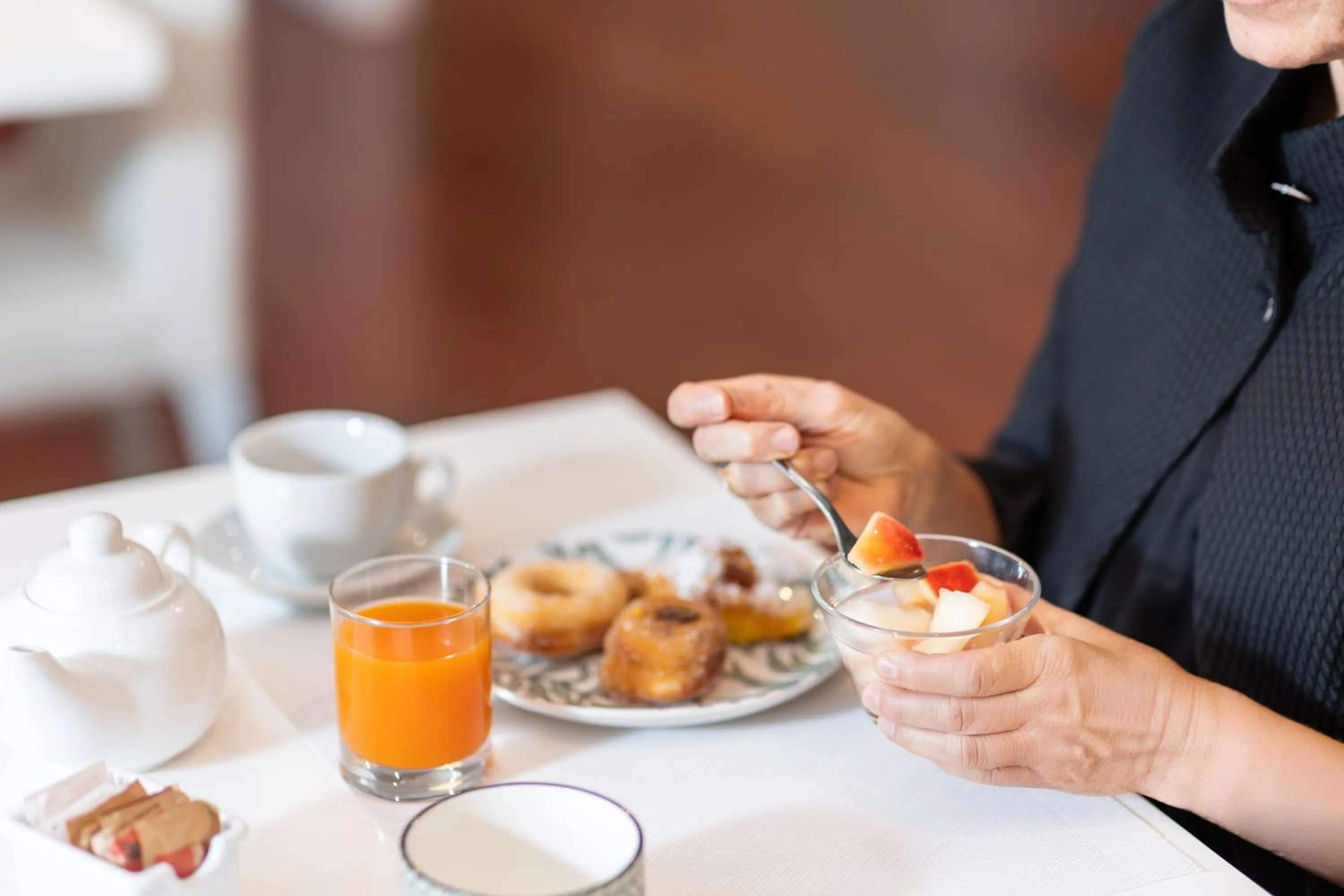 Food and drinks in Phi Hotel Garden Area Roma Eur