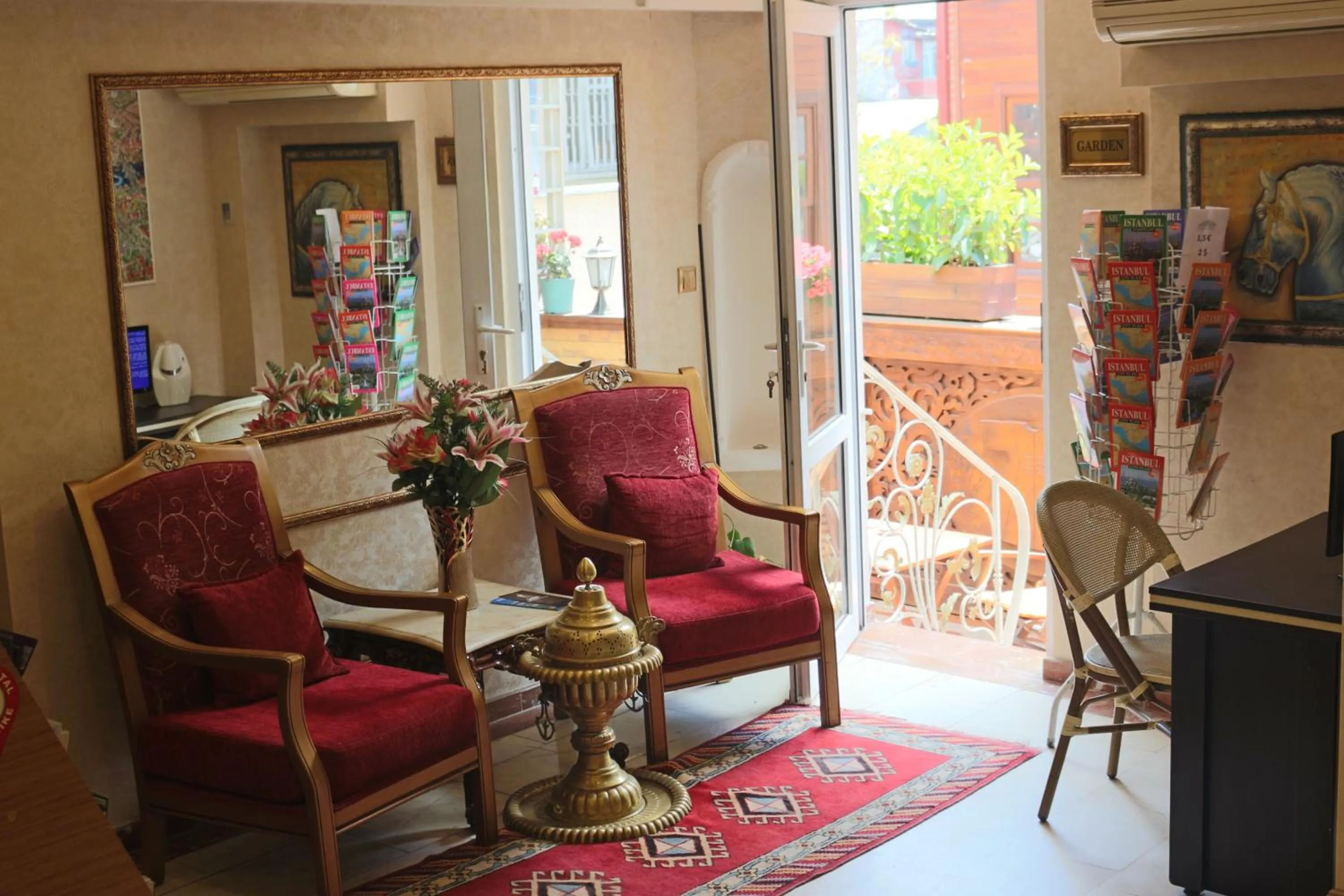 Lobby or reception in Kaftan Hotel