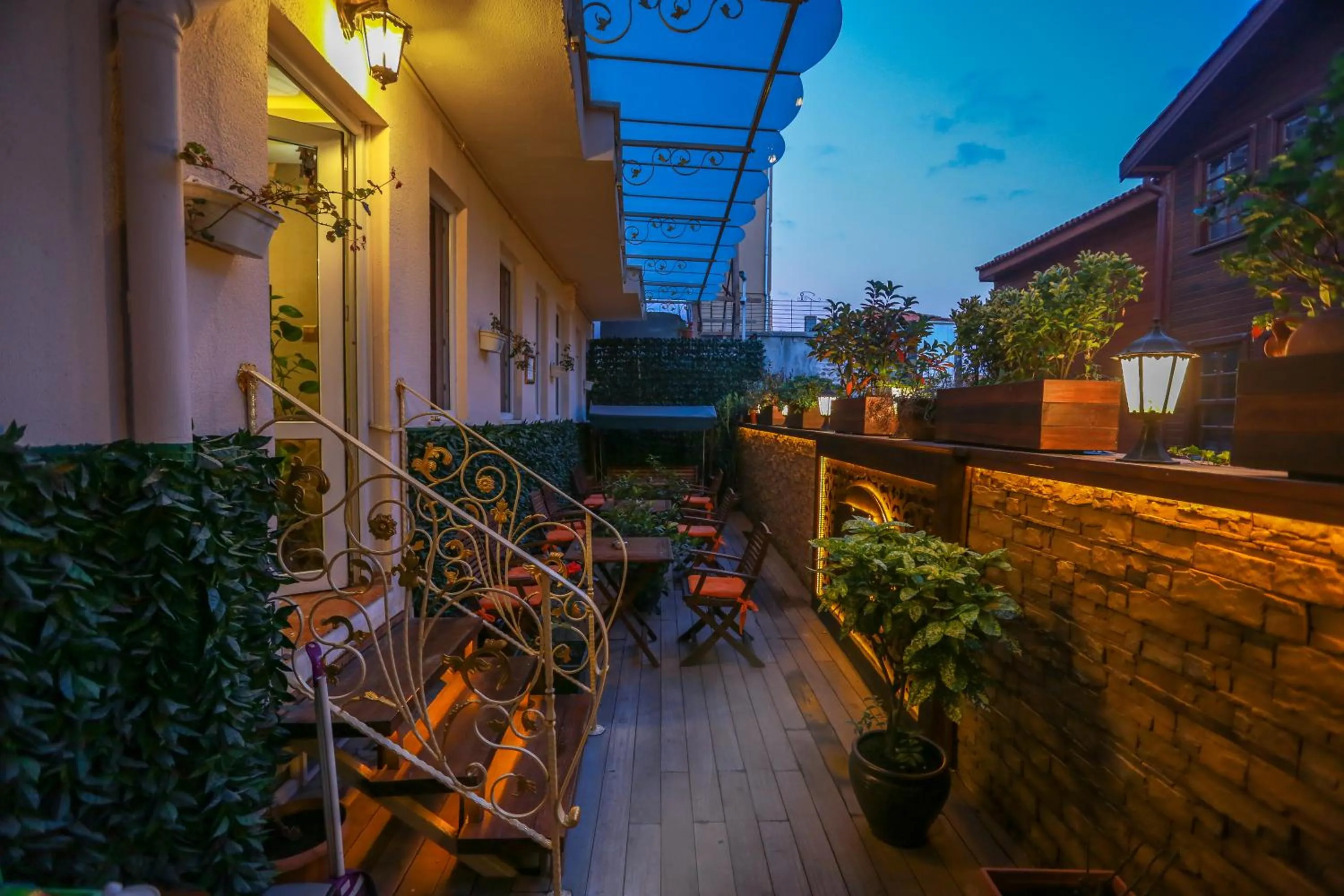 Garden in Kaftan Hotel