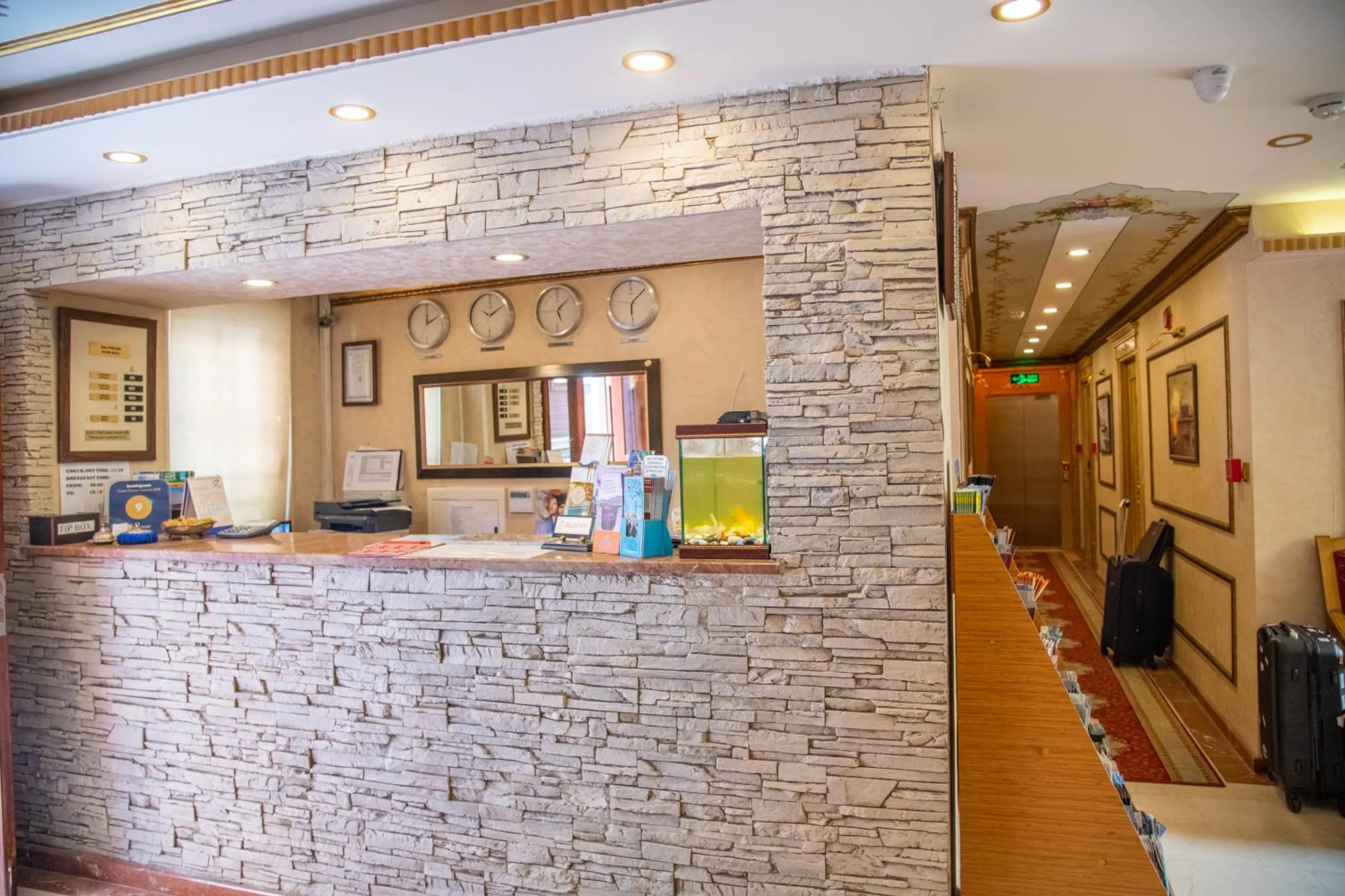 Lobby or reception in Kaftan Hotel