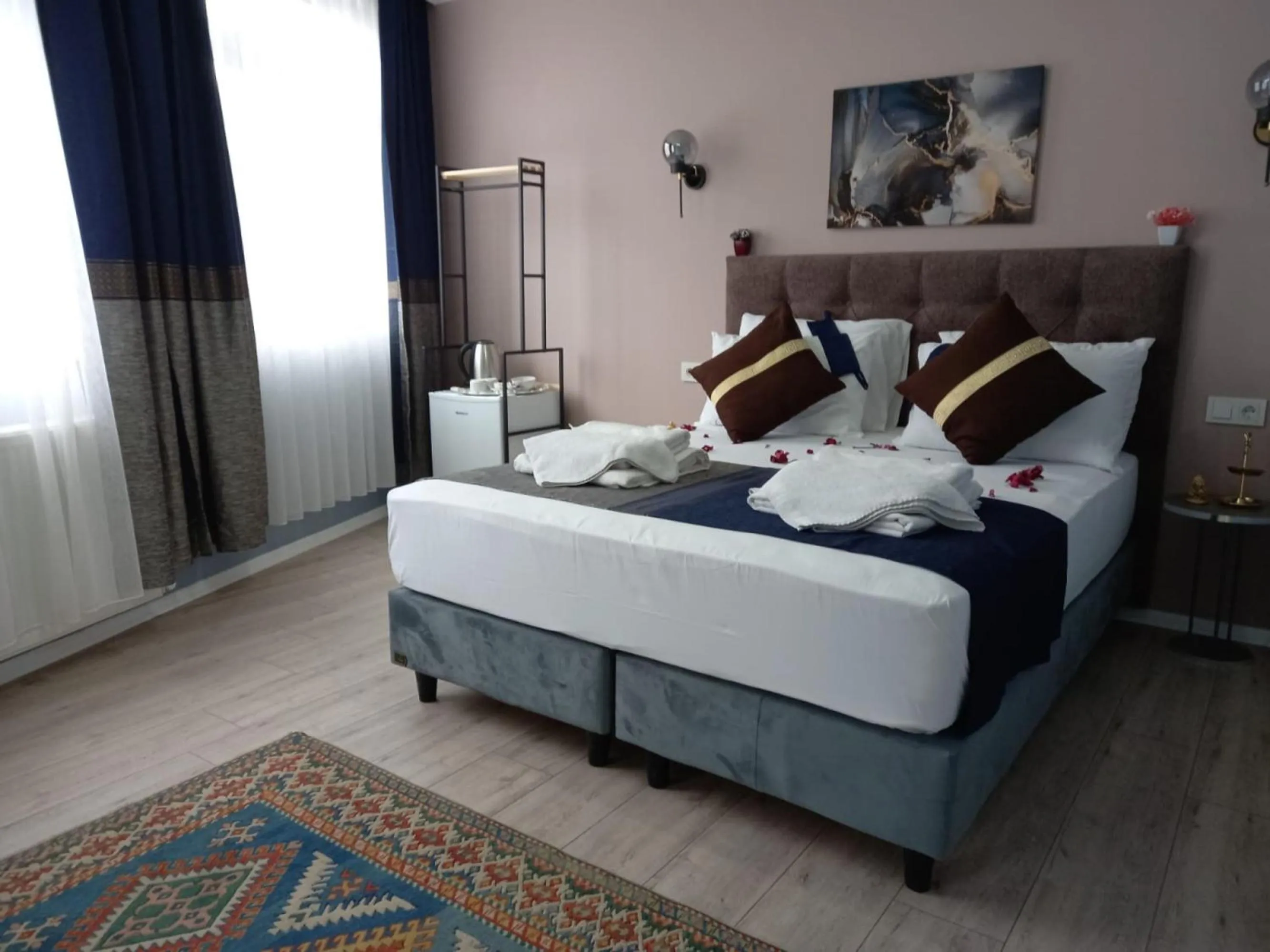 Bedroom, Bed in Emirhan Inn Hotel, Sultanahmet