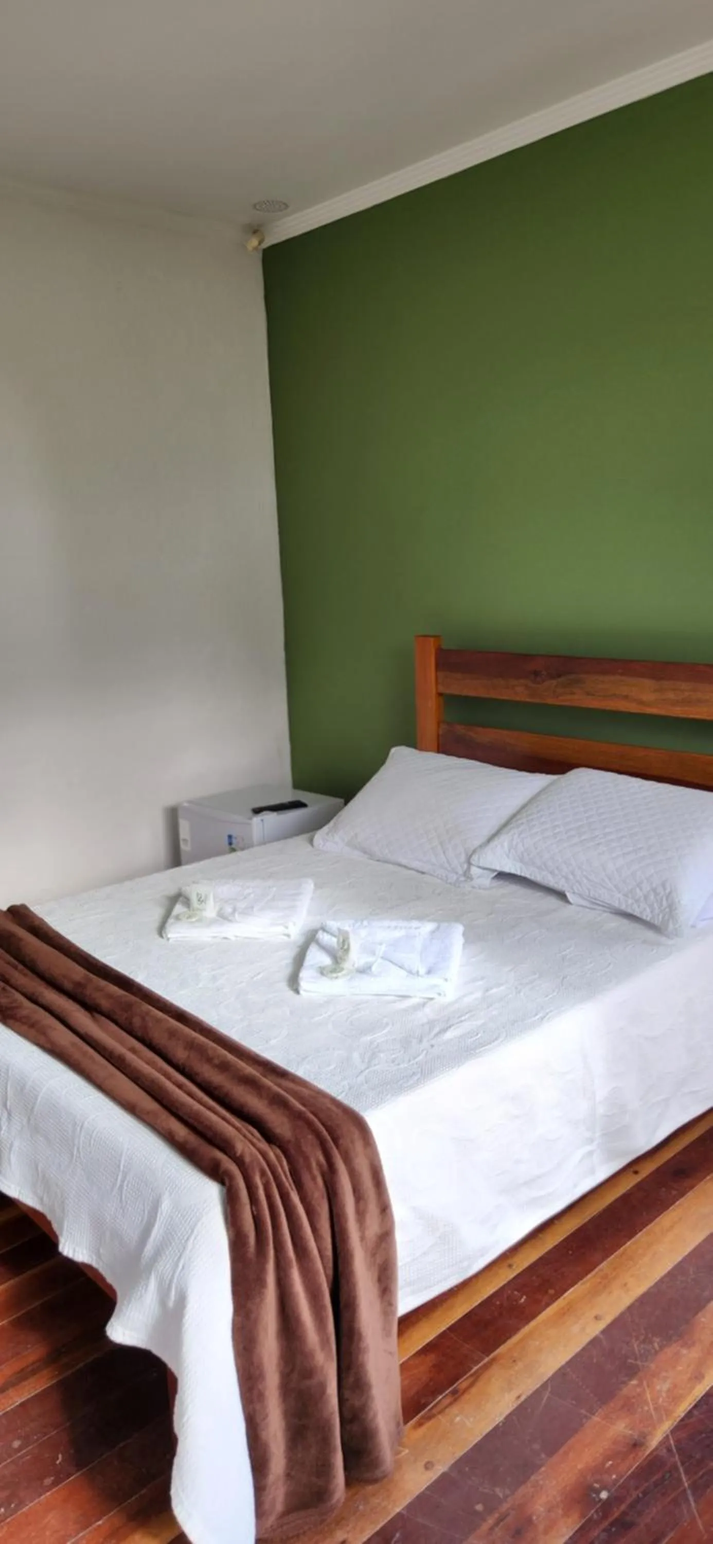 Bed in Pousada Araucária Village
