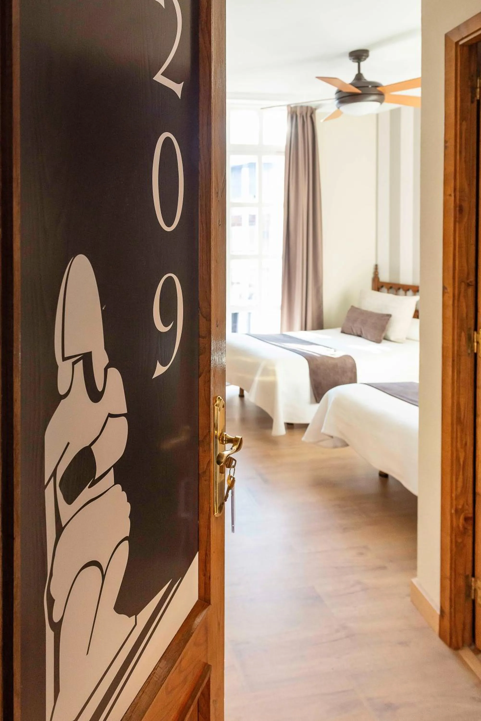 Bed in A Morada do Cigarron