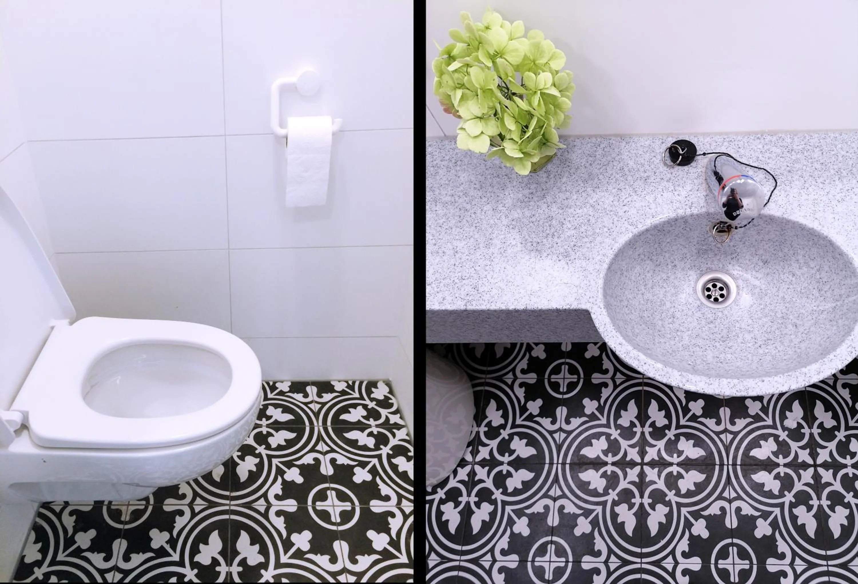 Toilet in The Black Sheep Hostel