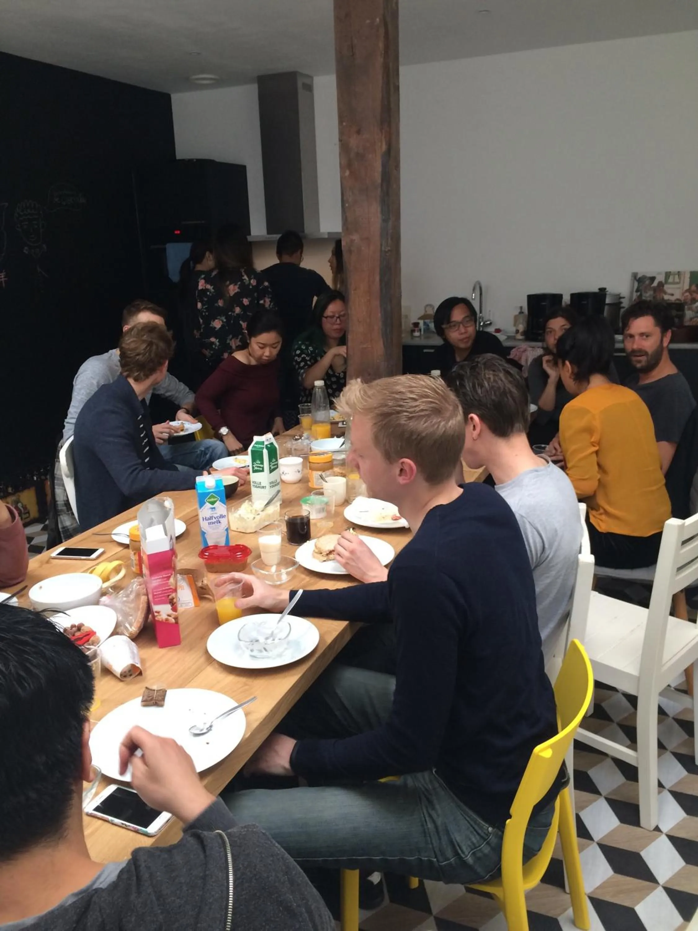 People in The Black Sheep Hostel