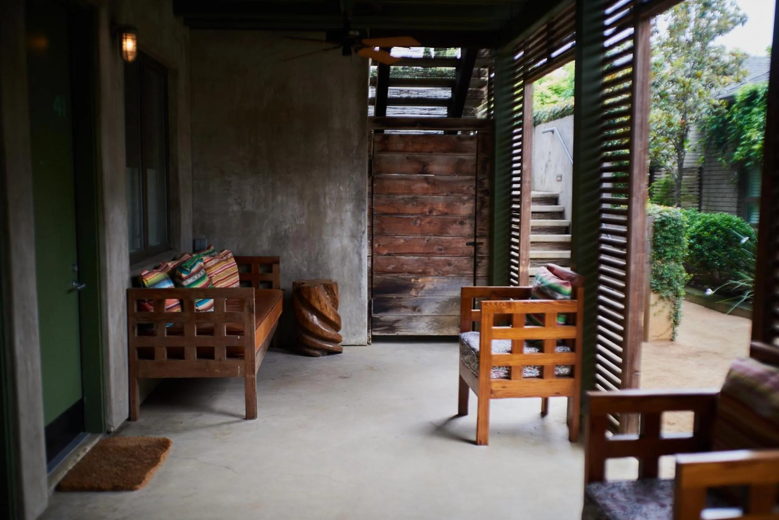 Patio in Hotel San Jose
