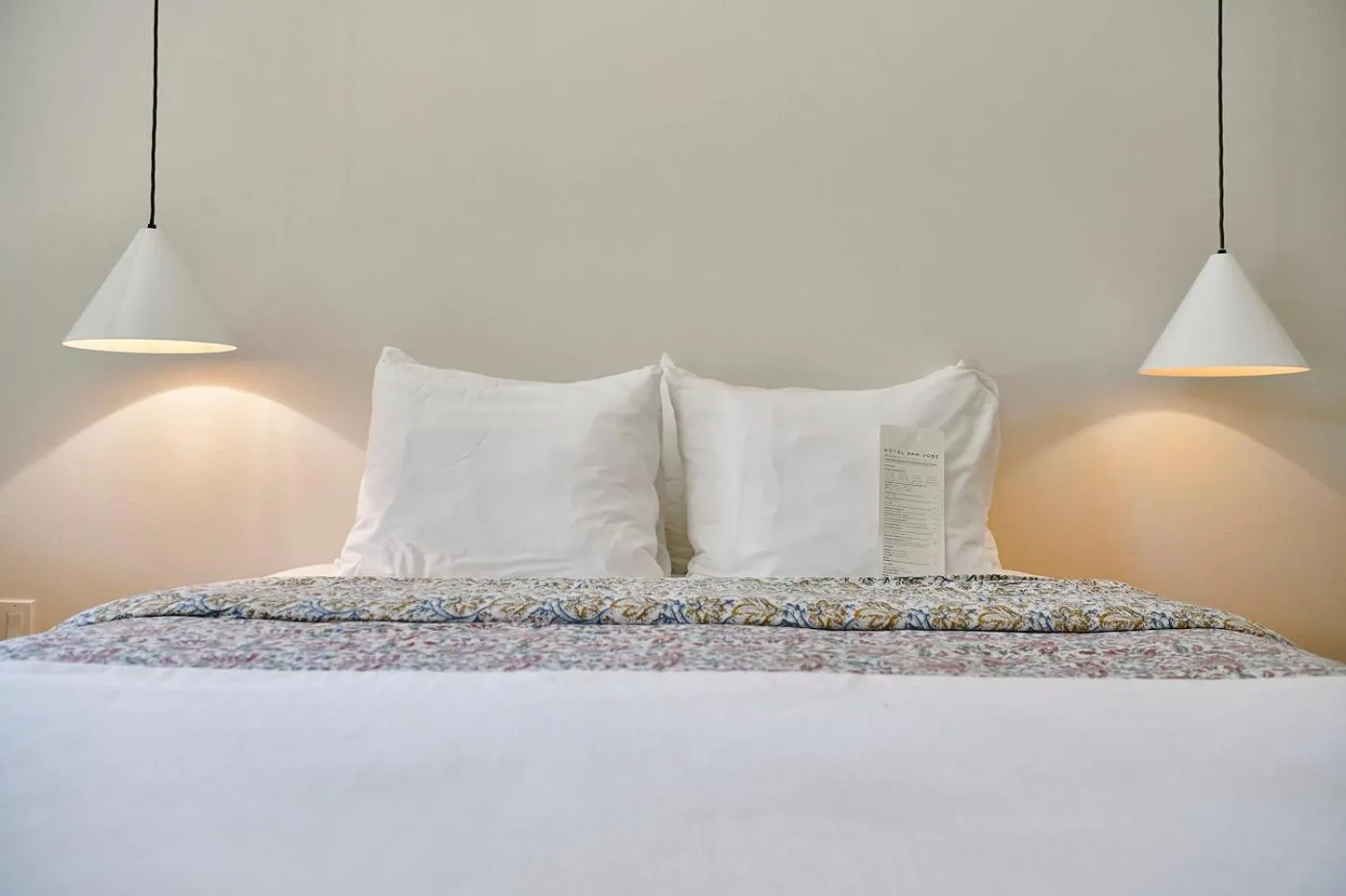 Bed in Hotel San Jose