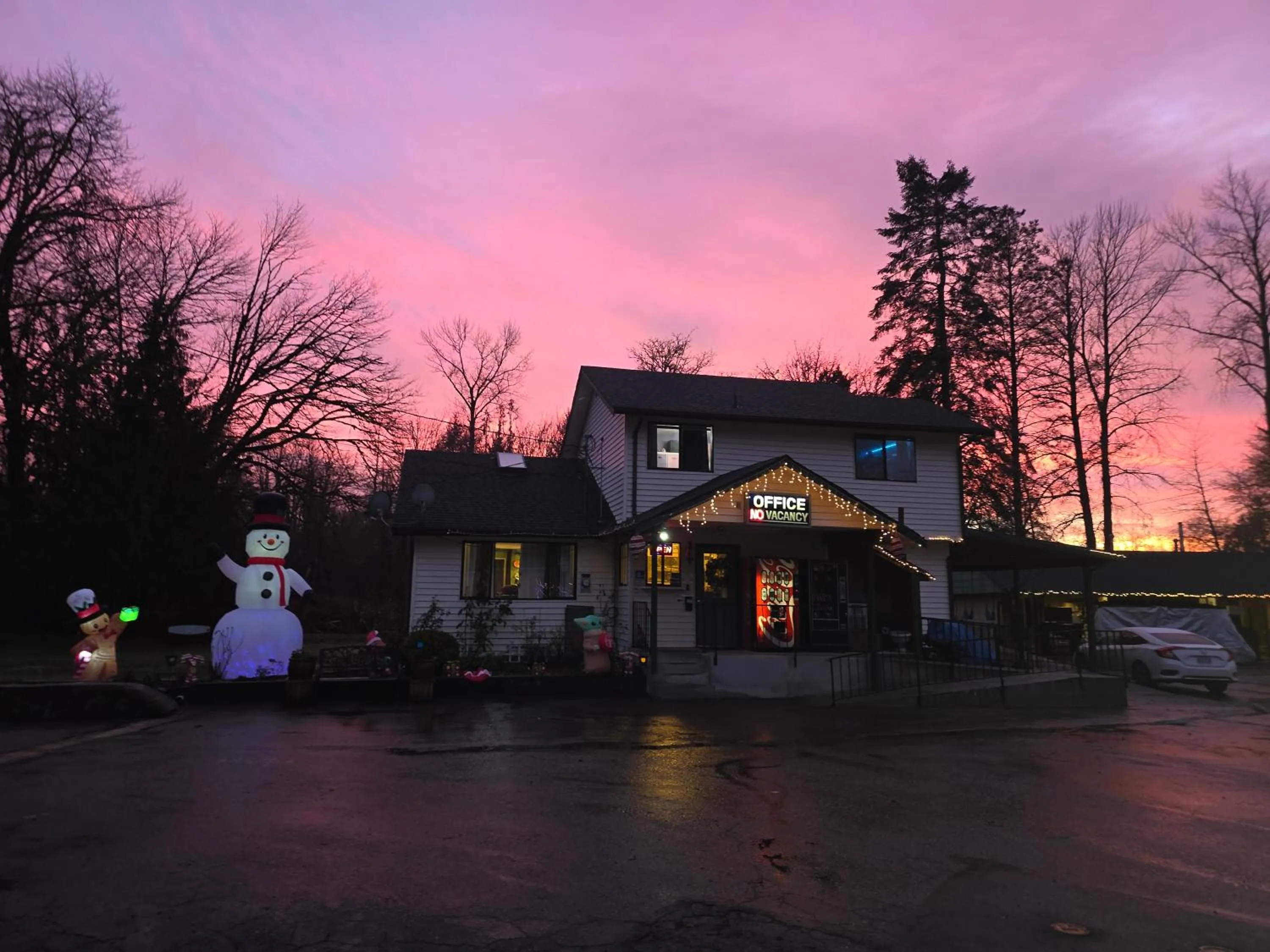 Property building in Monroe Motel