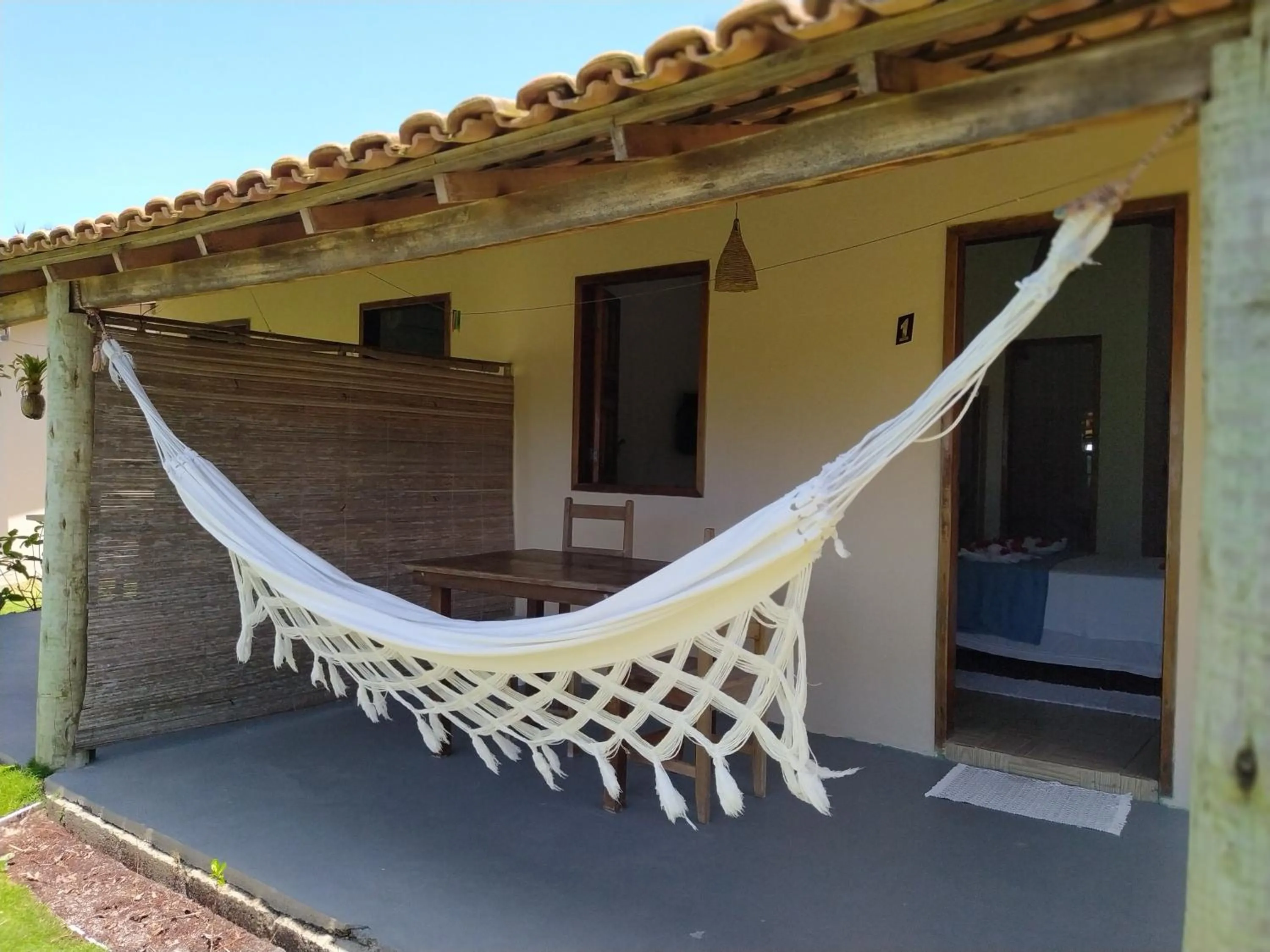 Patio in Pousada Pedra do Negro