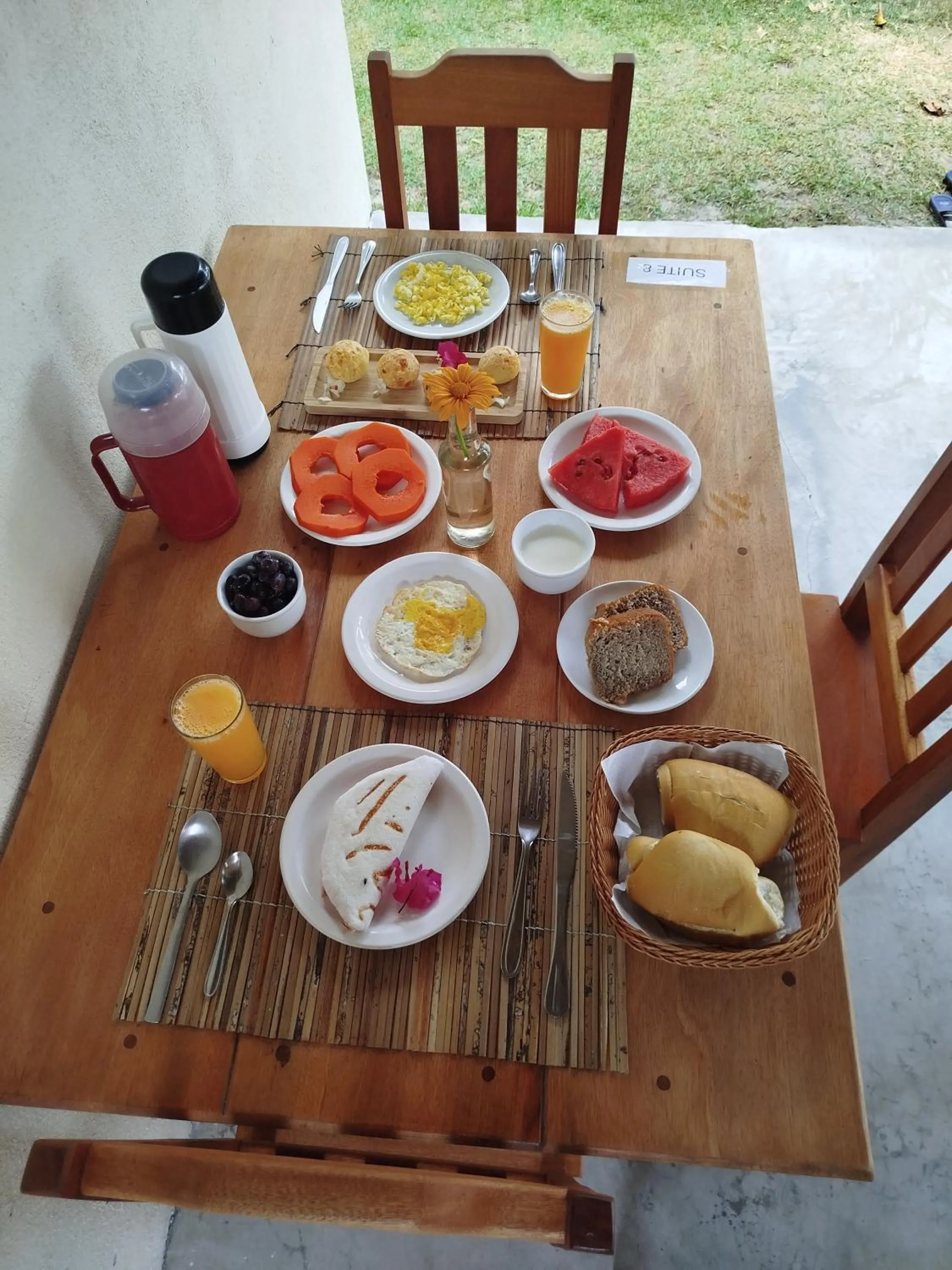 Breakfast in Pousada Pedra do Negro