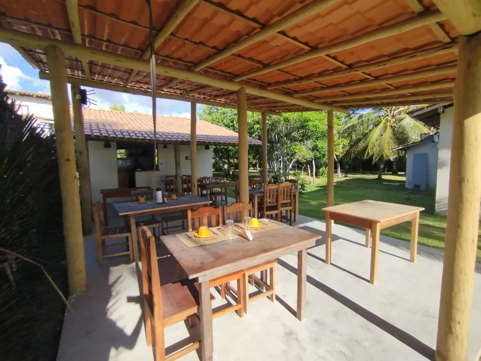 Dining area in Pousada Pedra do Negro