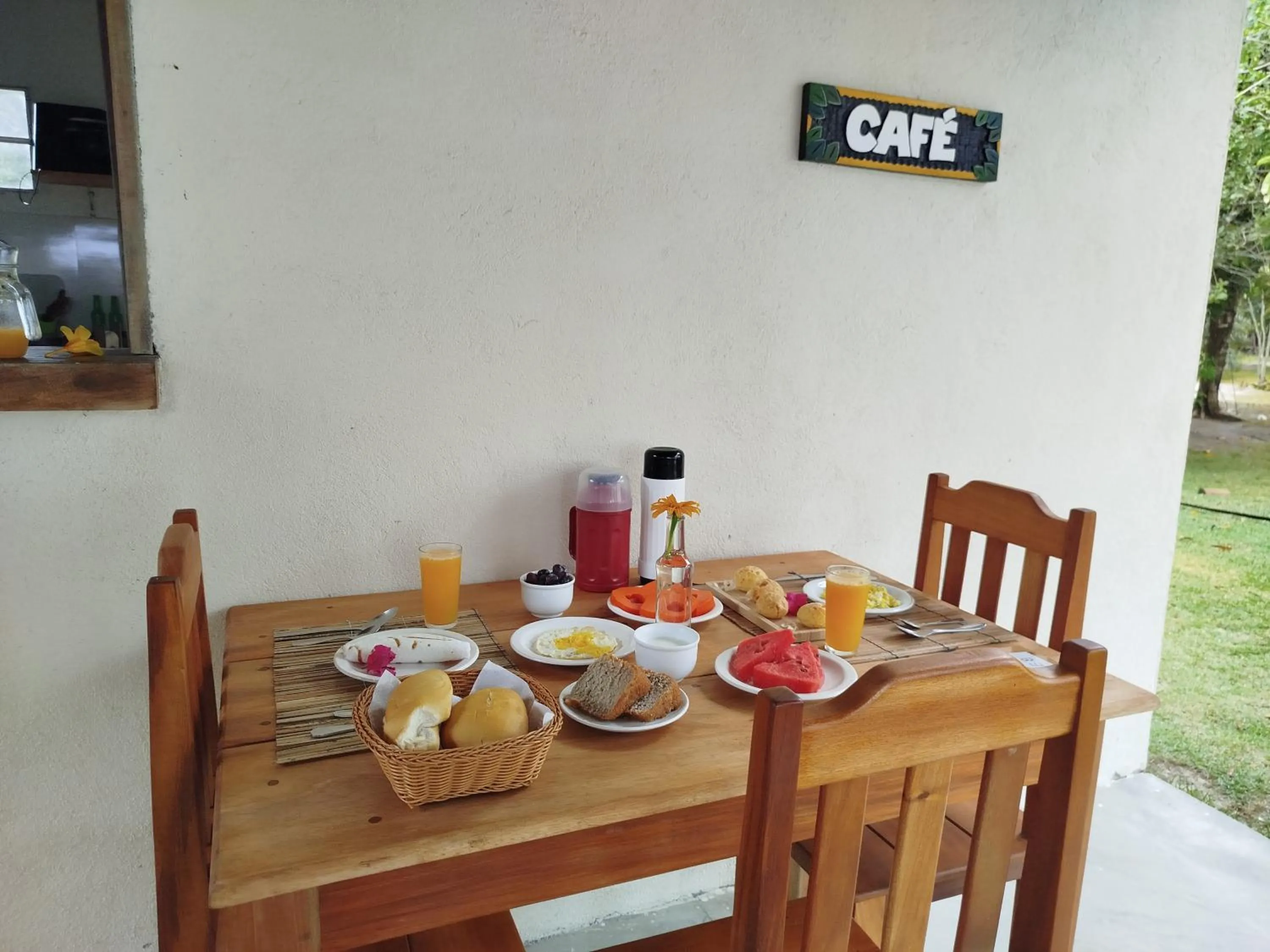 Breakfast in Pousada Pedra do Negro