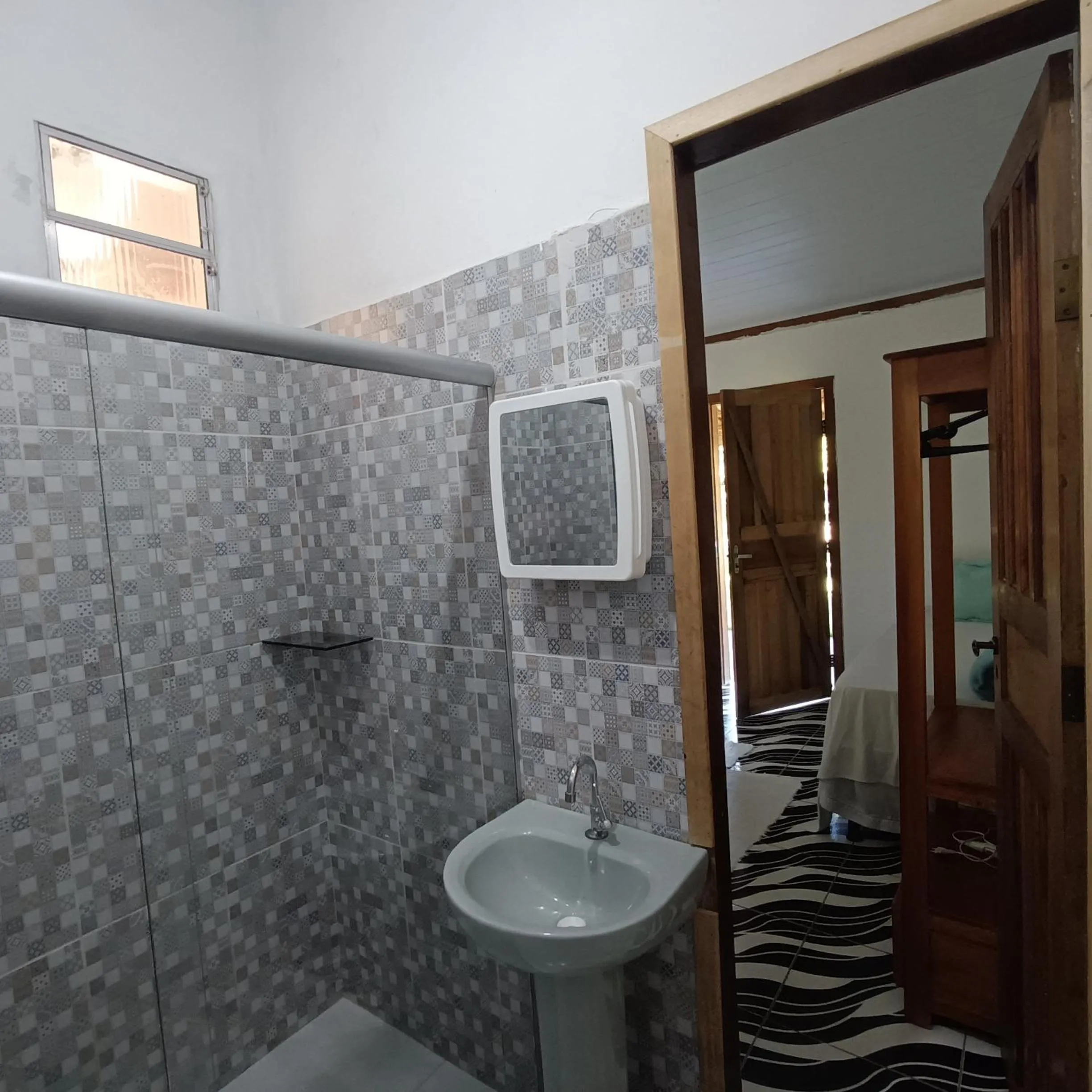 Bathroom in Pousada Pedra do Negro