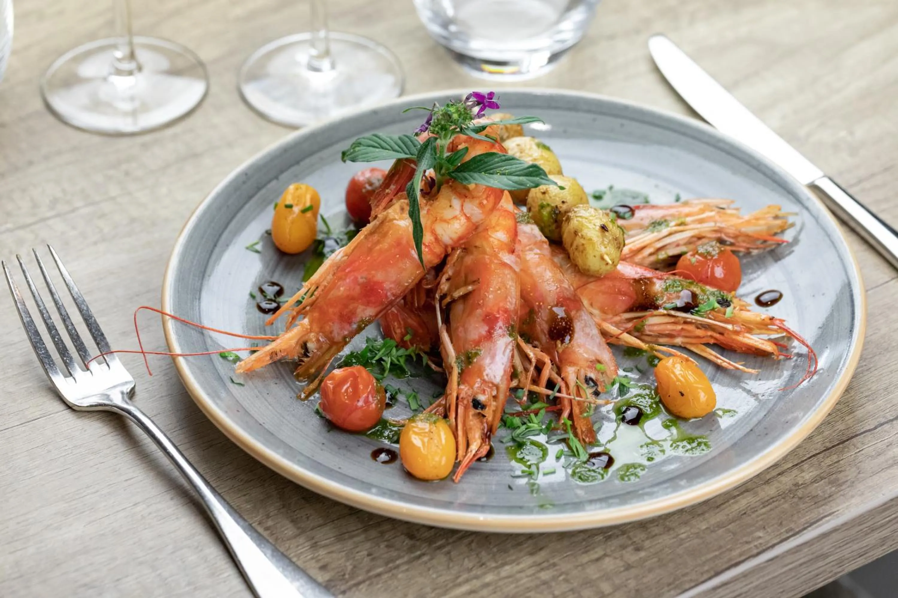 Restaurant/places to eat in Hôtel Le Mas des Ecureuils