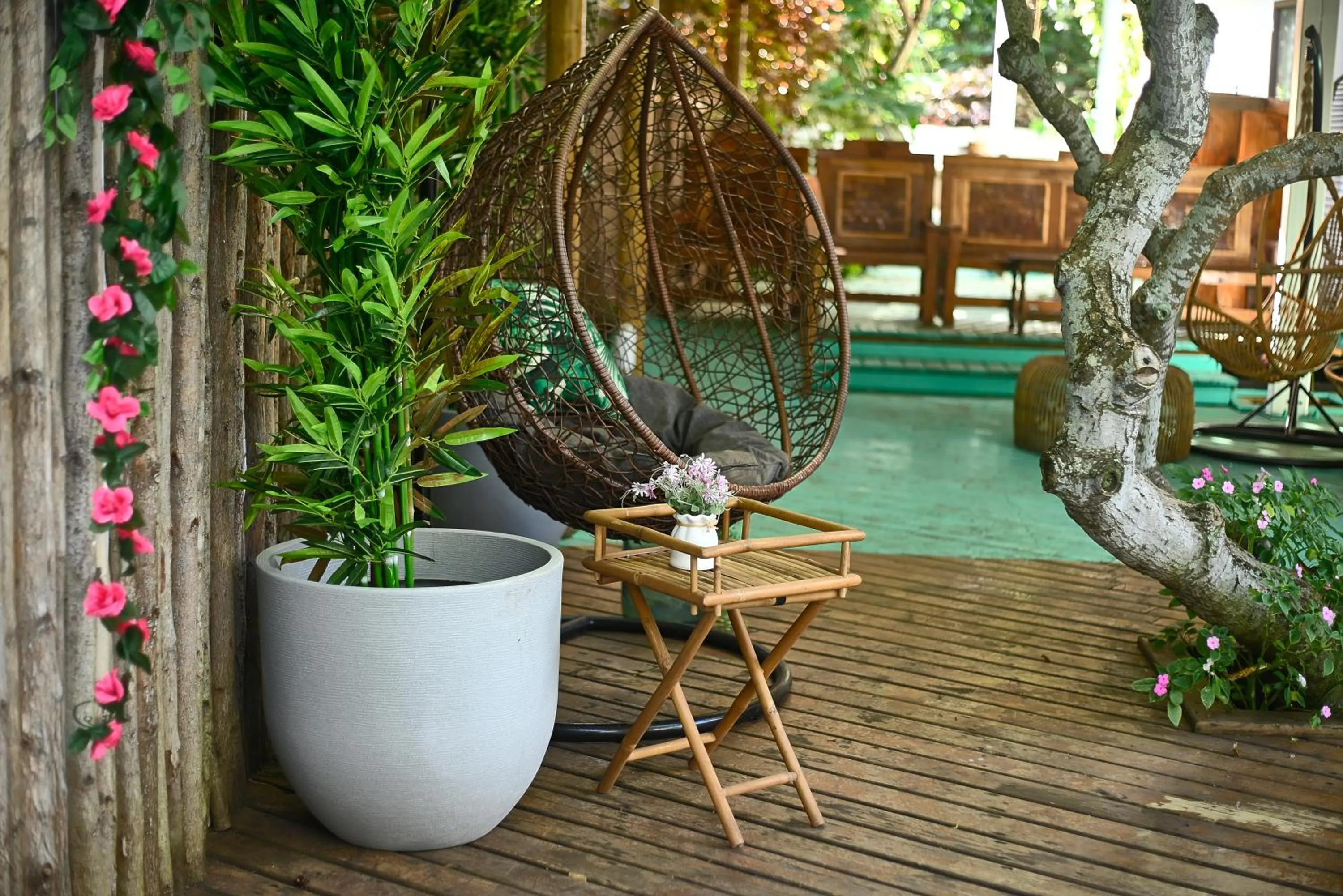 Patio in Hare Nua Hotel Boutique