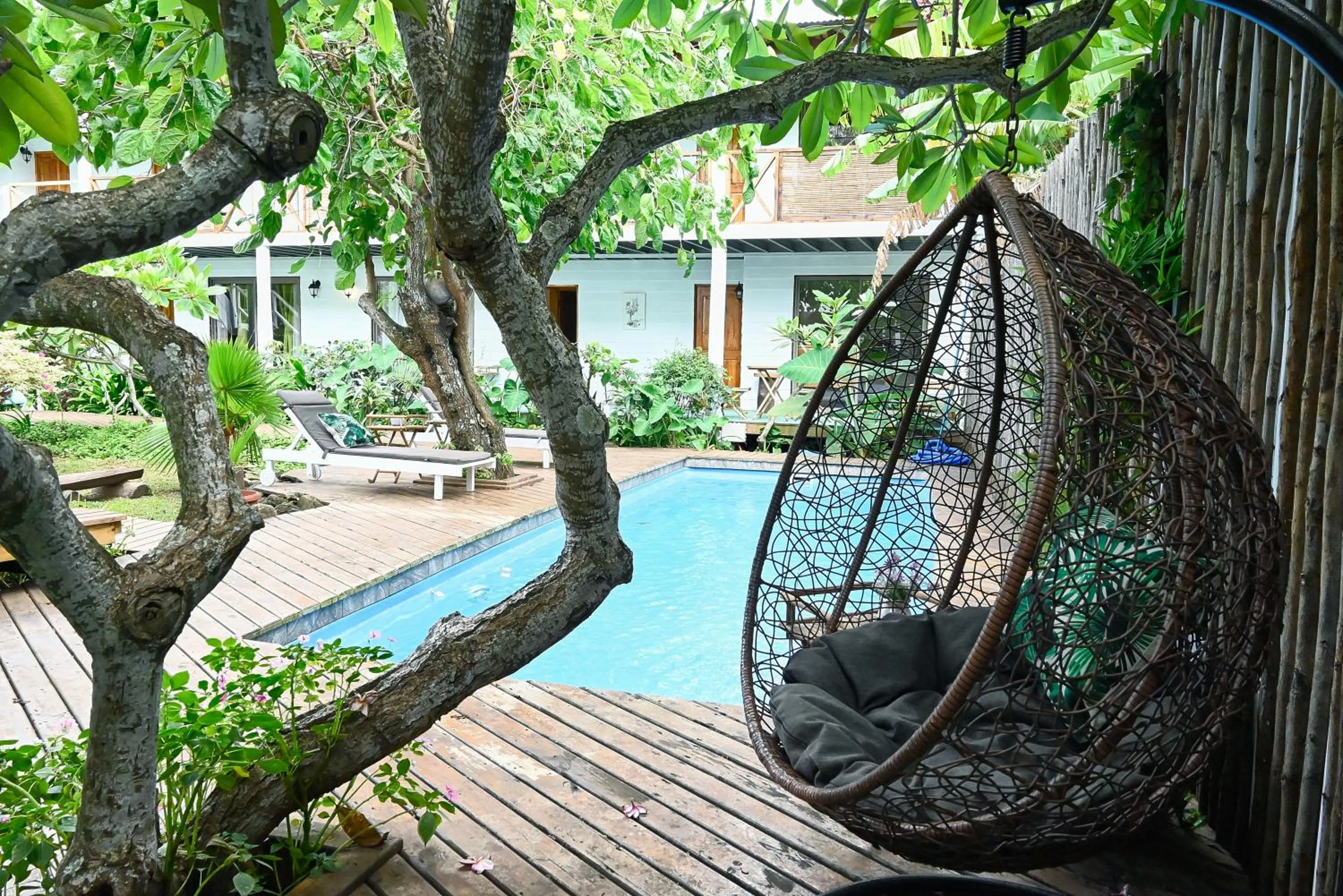 Garden view in Hare Nua Hotel Boutique