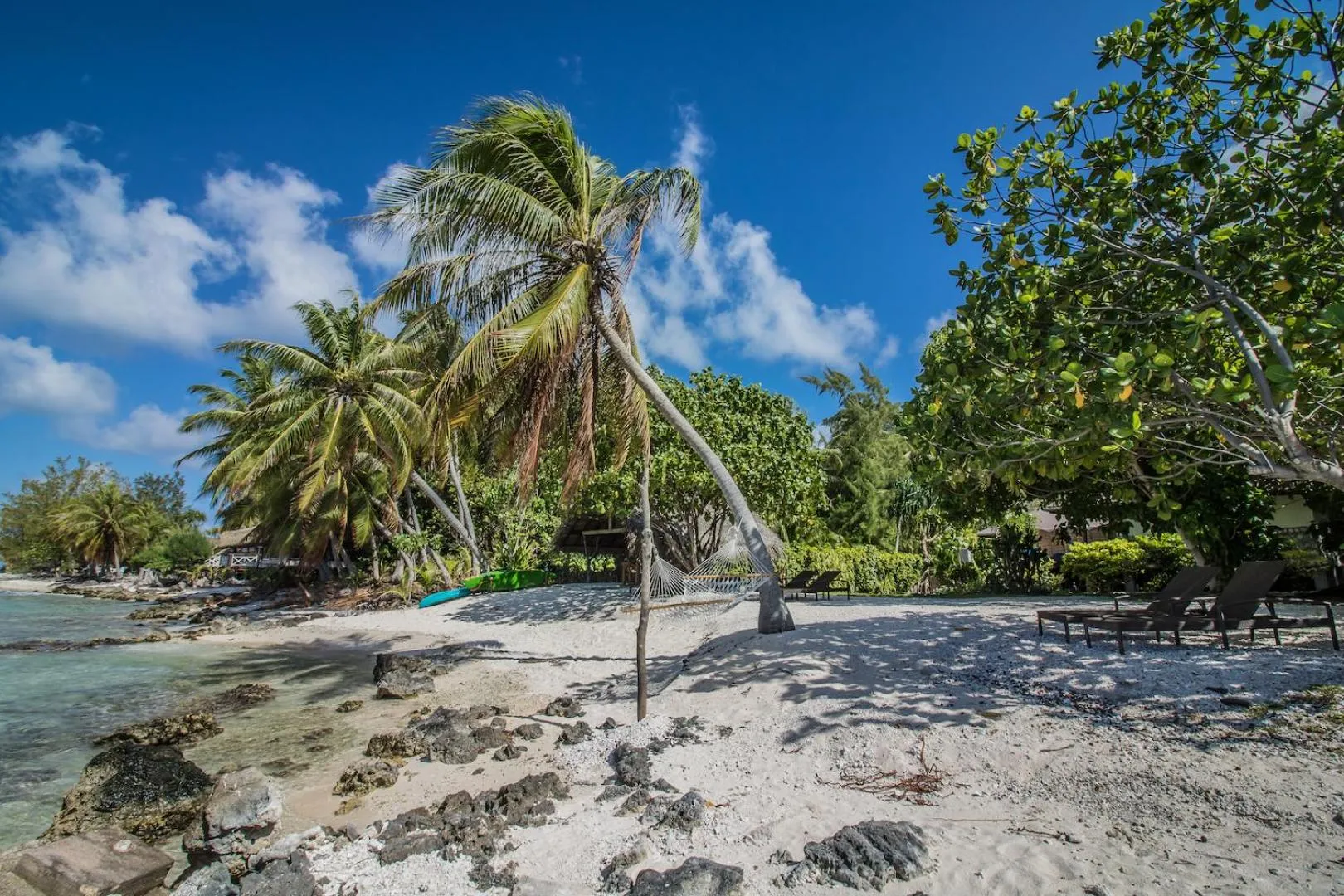 Beach in Le Coconut Lodge