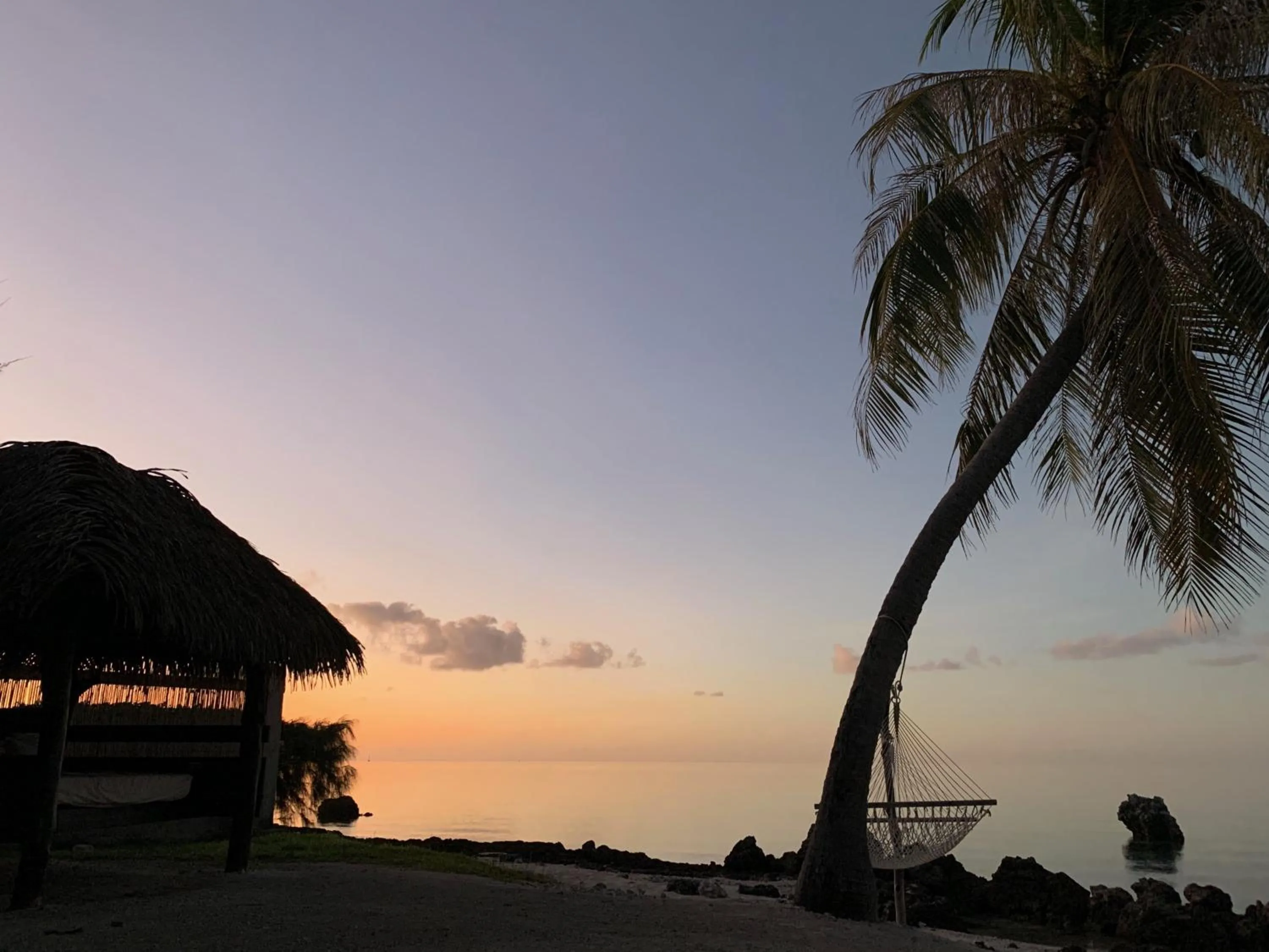 Sunset in Le Coconut Lodge