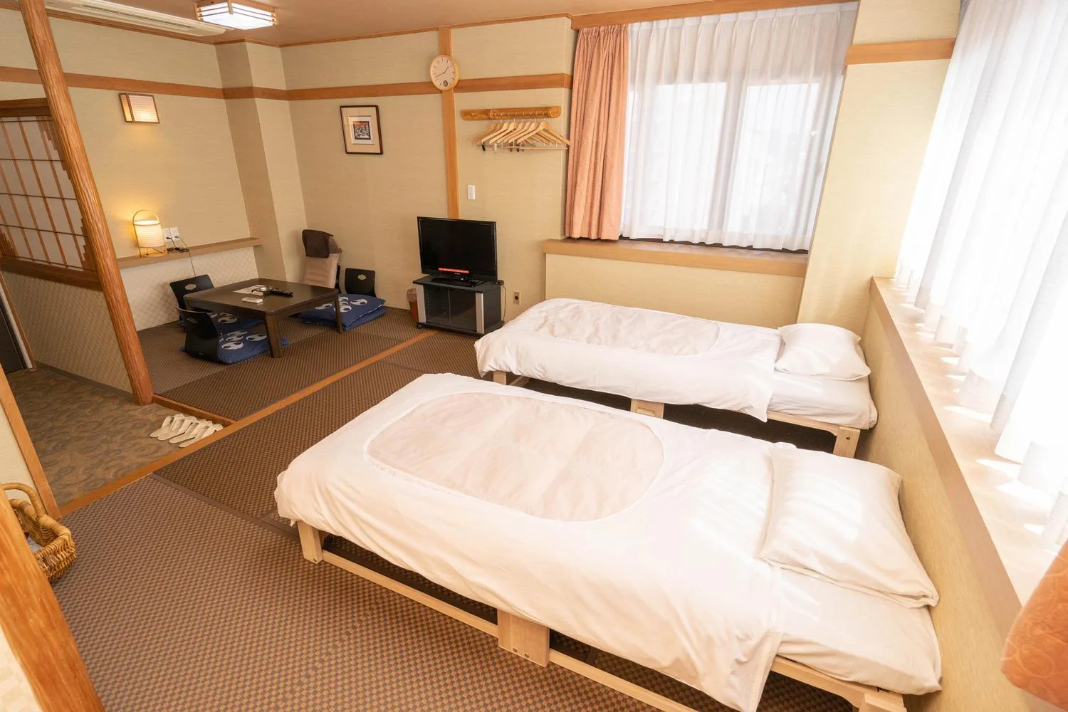 Photo of the whole room, Bed in Kiryu Ace Hotel