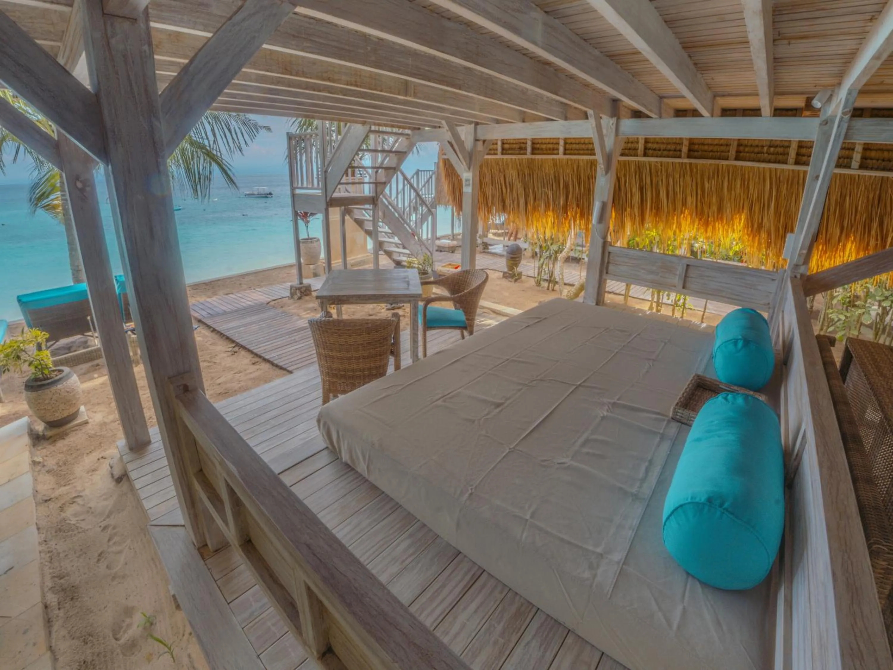 sunbed in Hai Tide Beach Resort