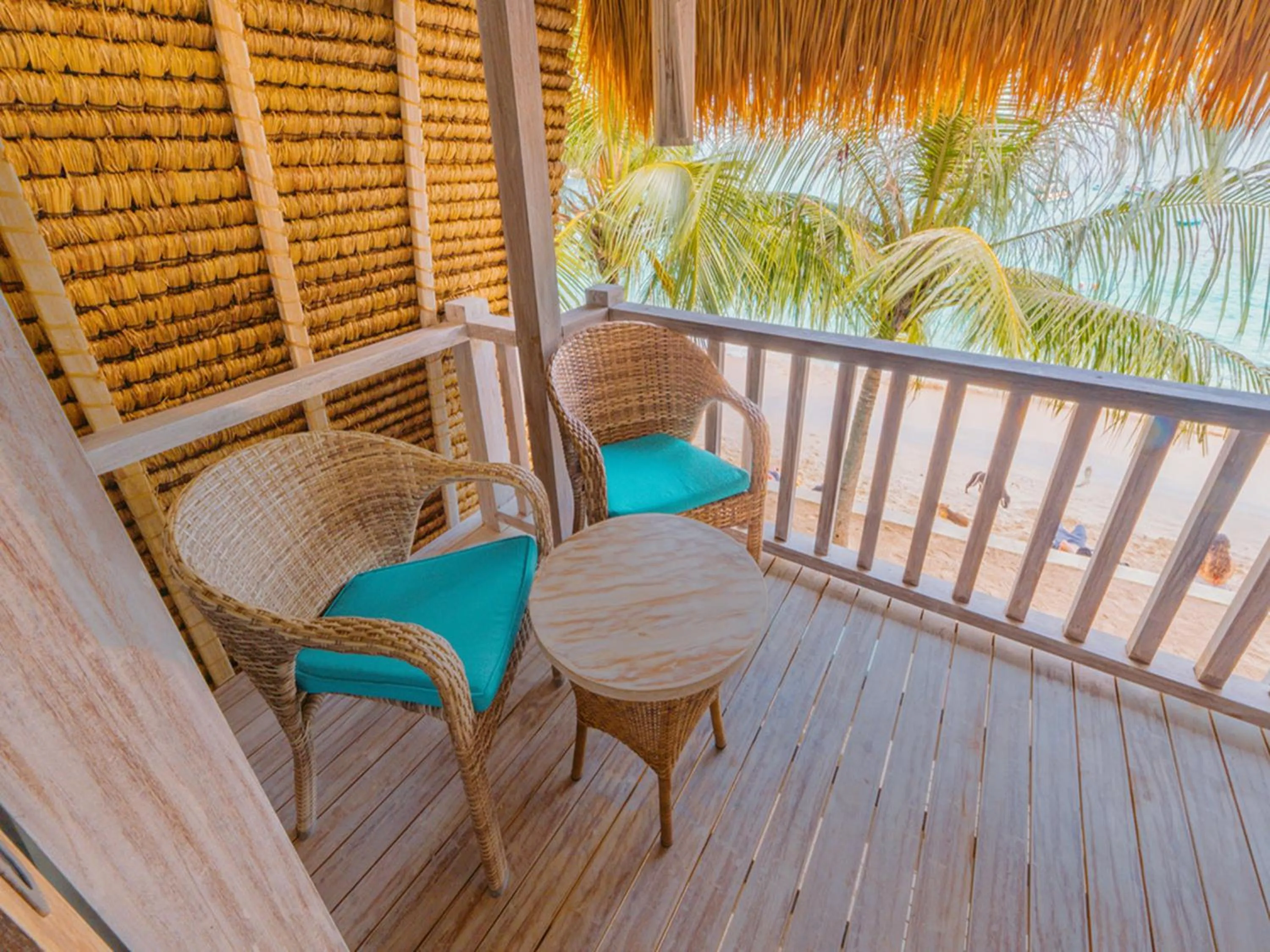 Patio in Hai Tide Beach Resort