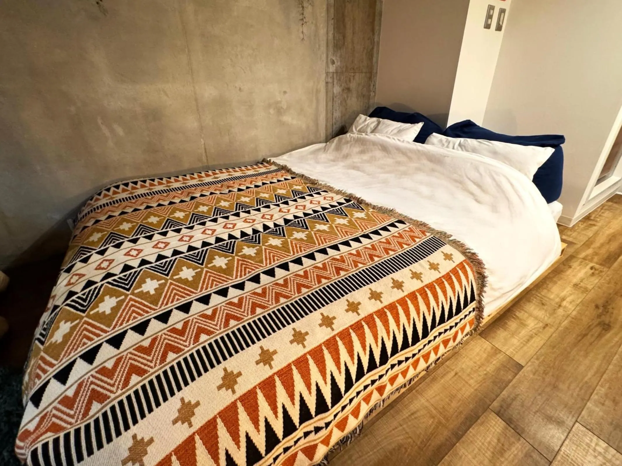 Bed in 365BASE outdoor hostel