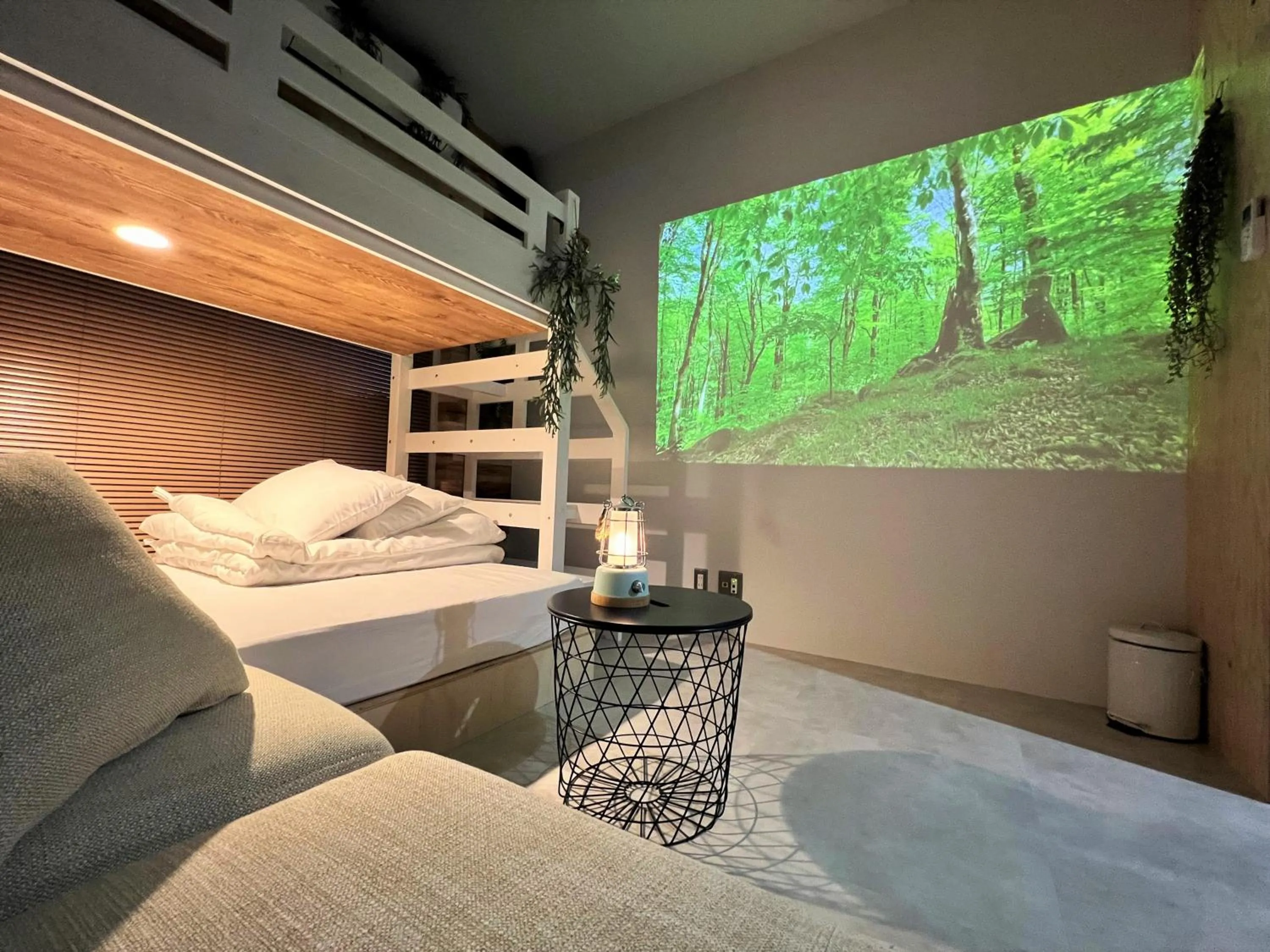 Bed in 365BASE outdoor hostel