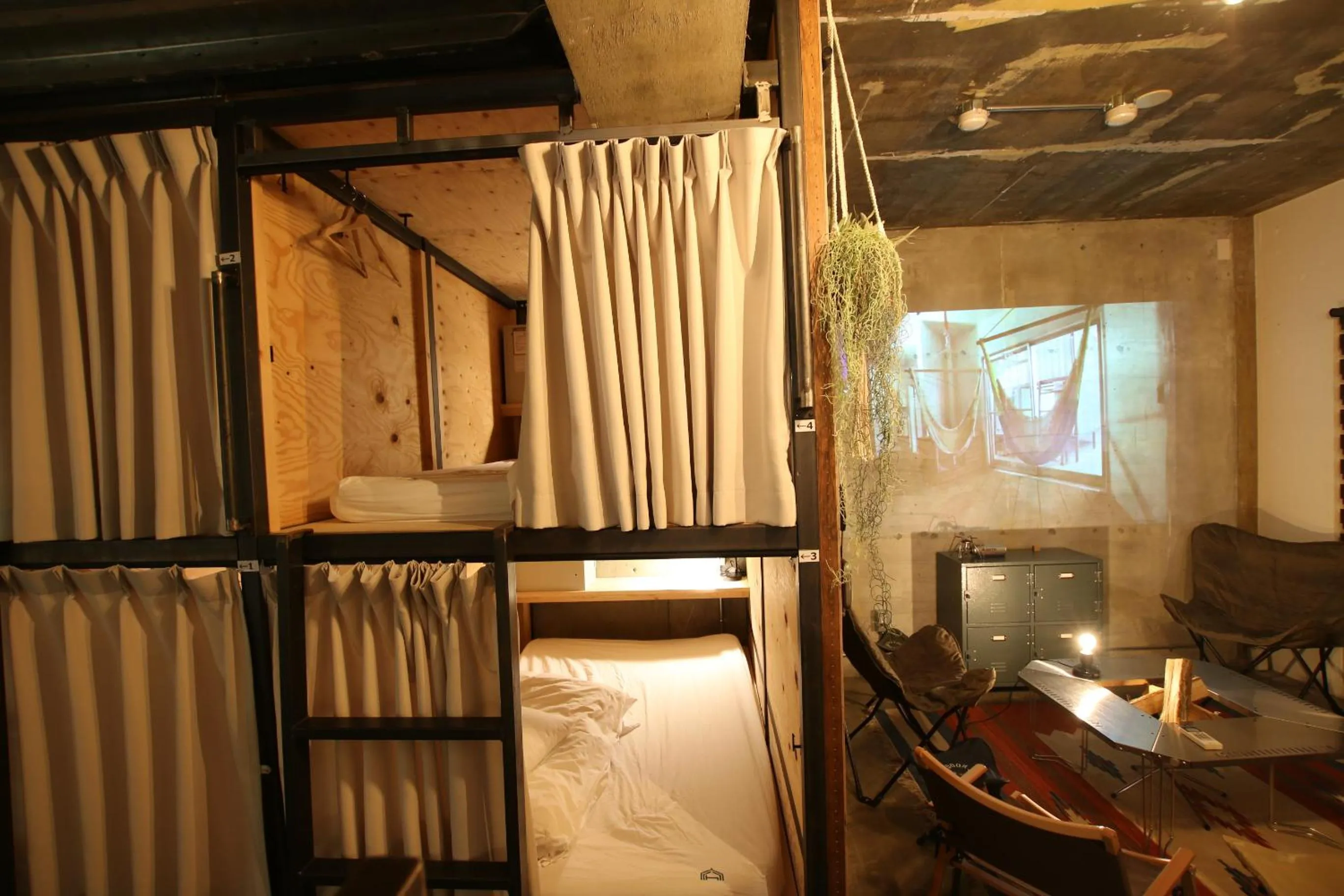 bunk bed, Bed in 365BASE outdoor hostel