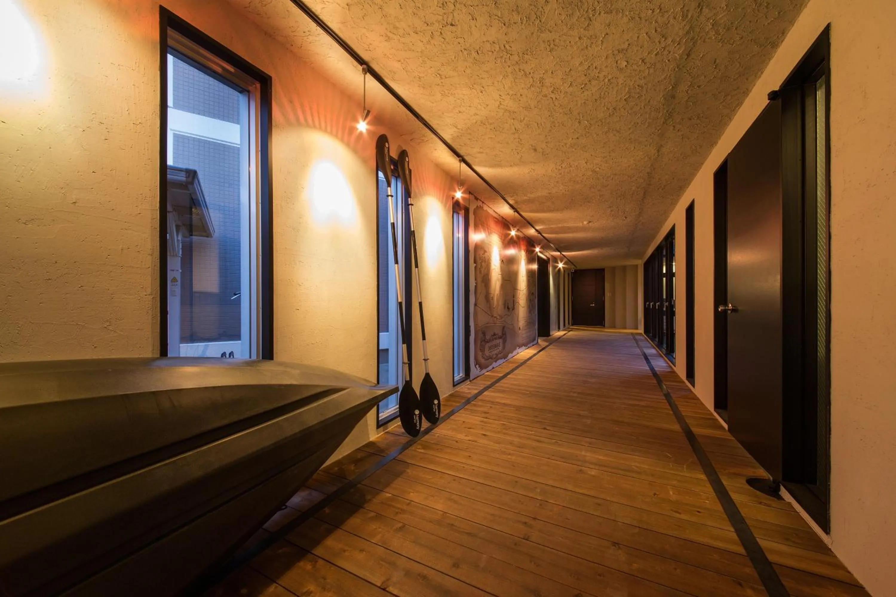 Lobby or reception in 365BASE outdoor hostel