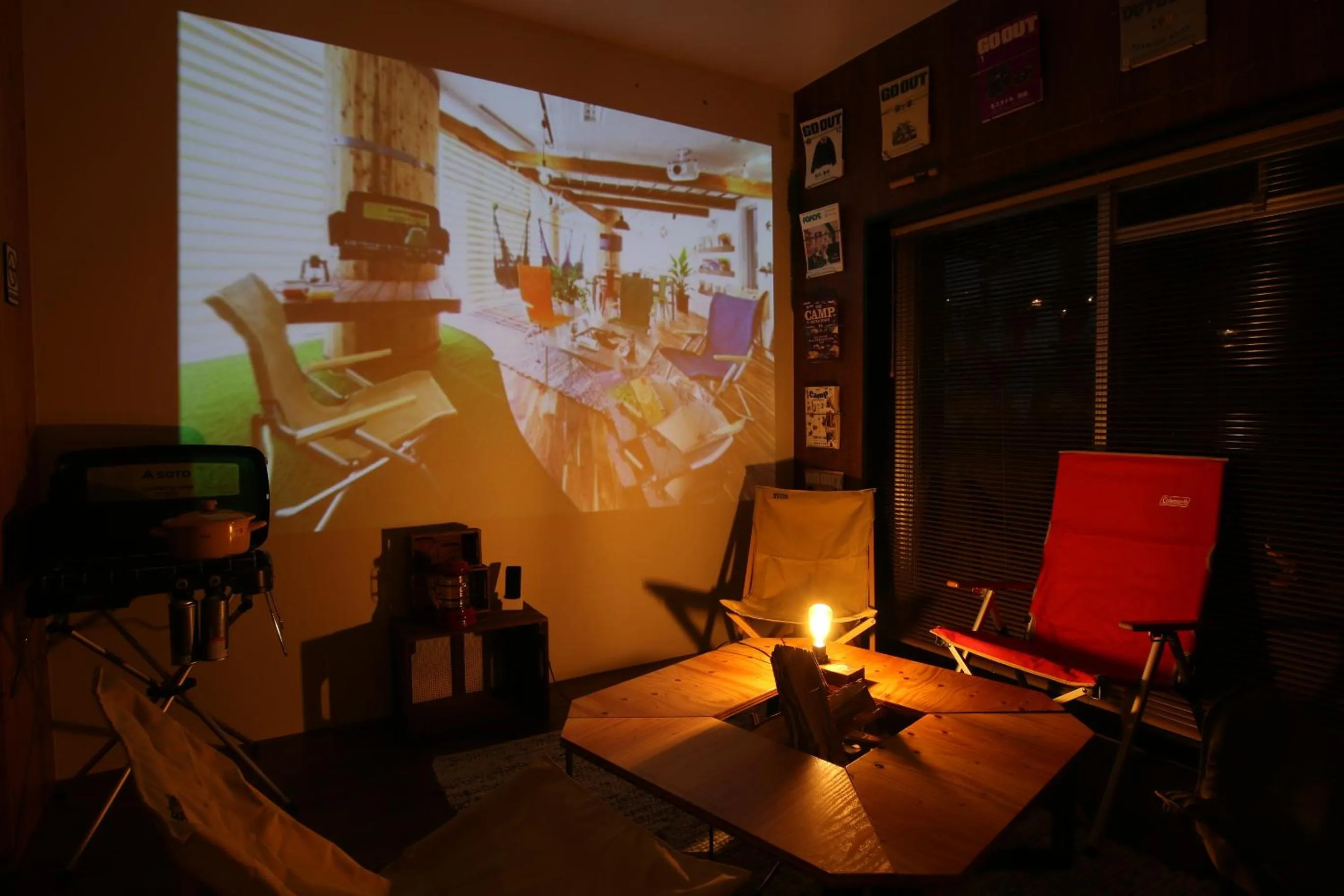 Photo of the whole room in 365BASE outdoor hostel