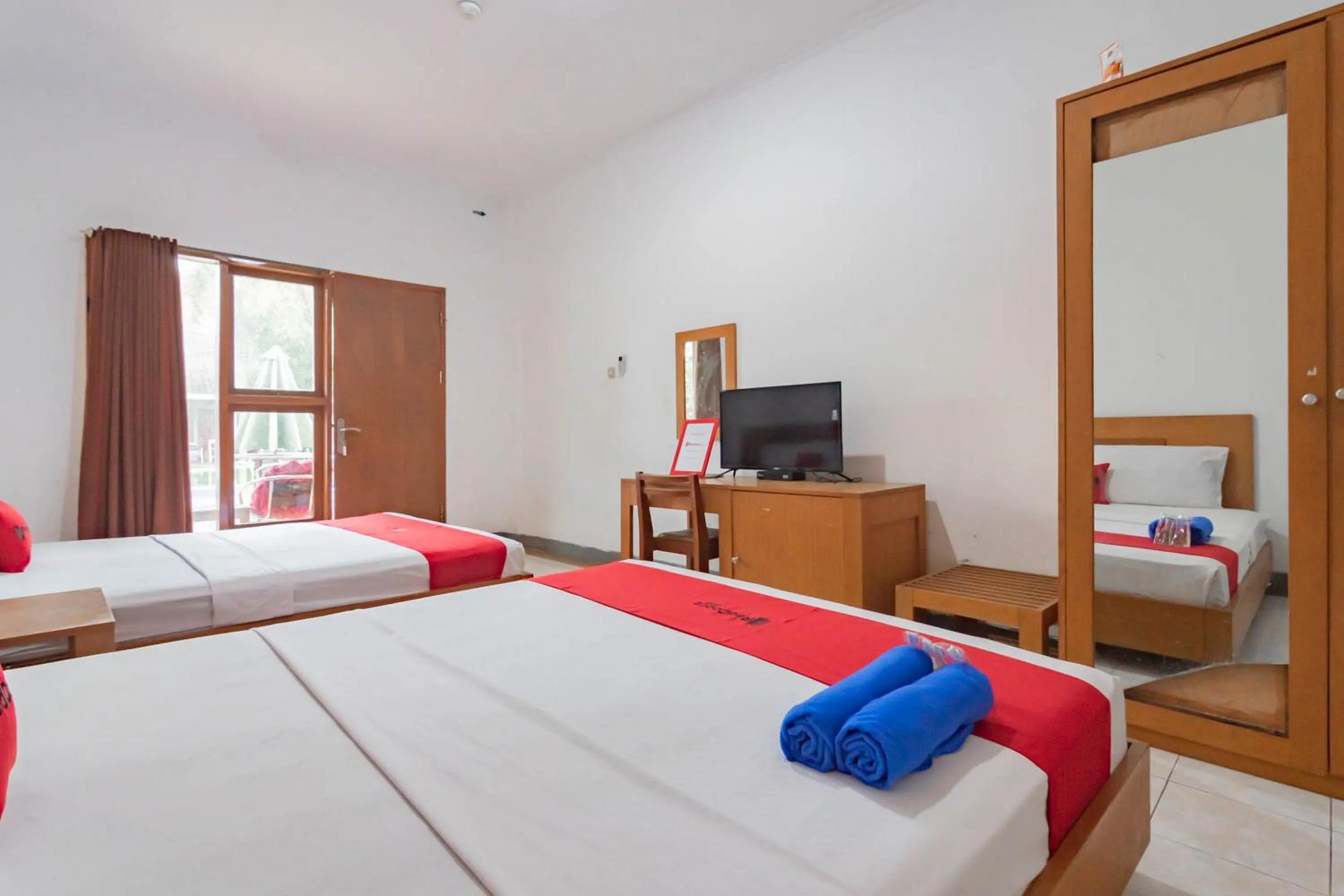 Bed in RedDoorz Plus At Hotel Sofia Pangandaran