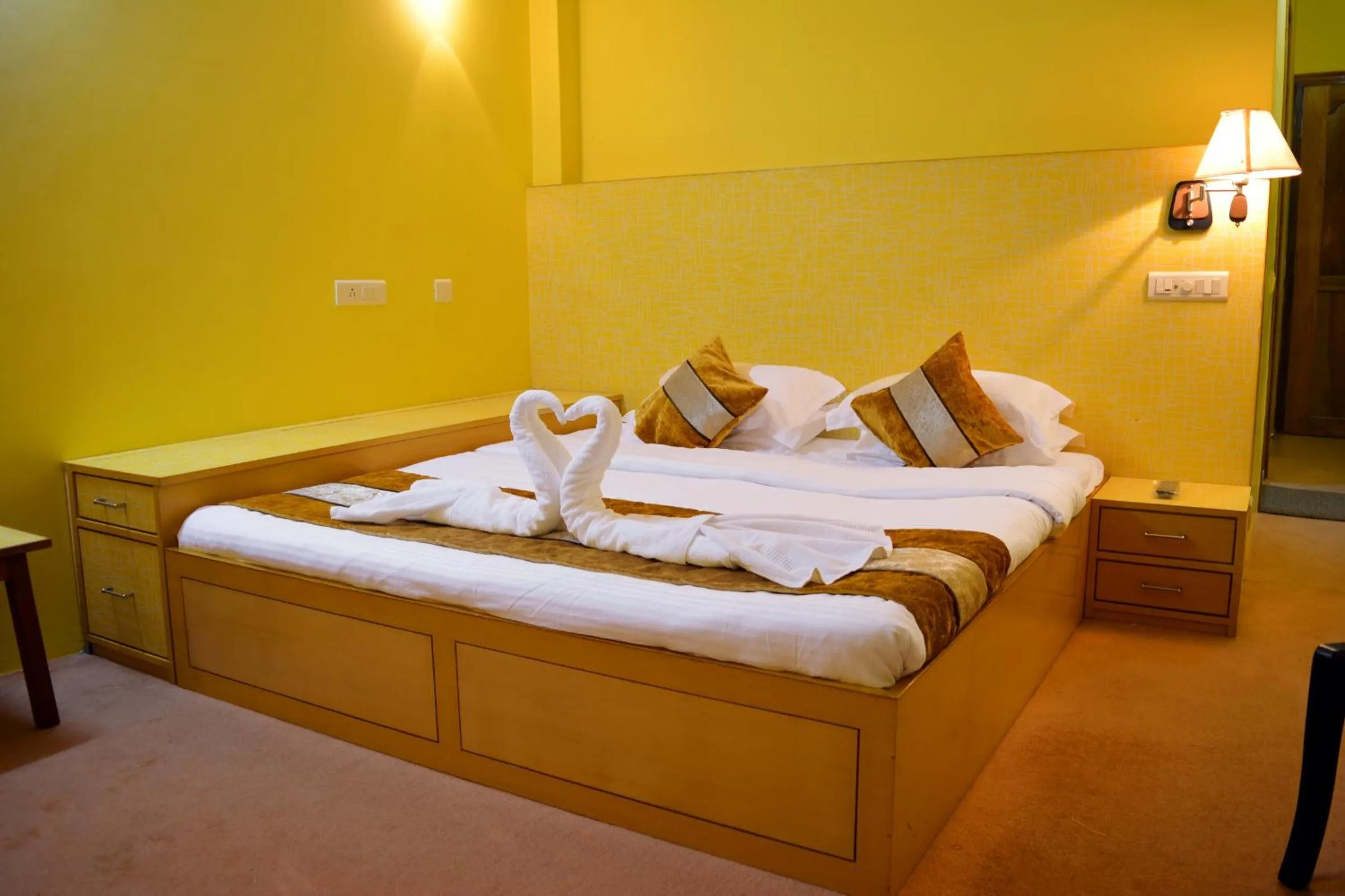 Bedroom, Bed in Kashyap Kunj