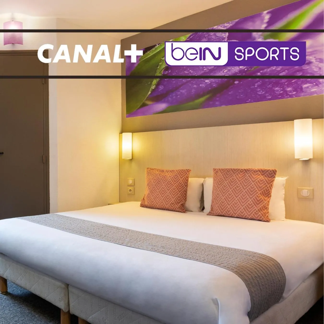 Bed in Comfort Hotel Orléans Olivet