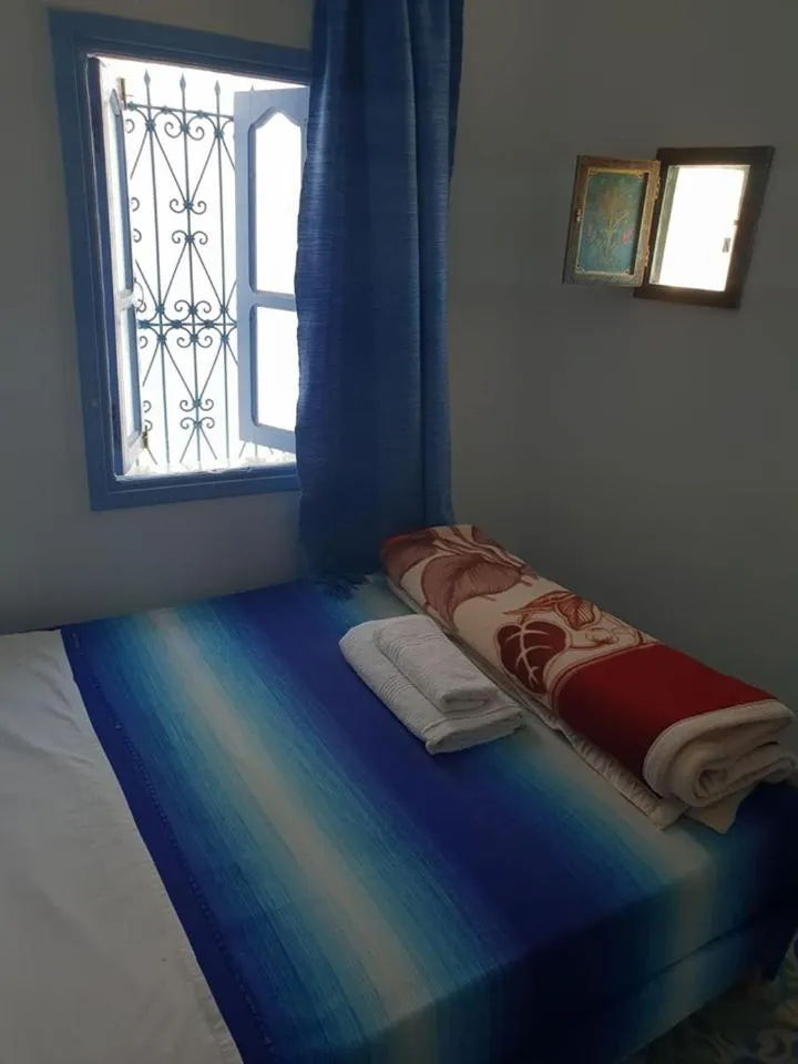 Bed in Hotel Ouarzazate