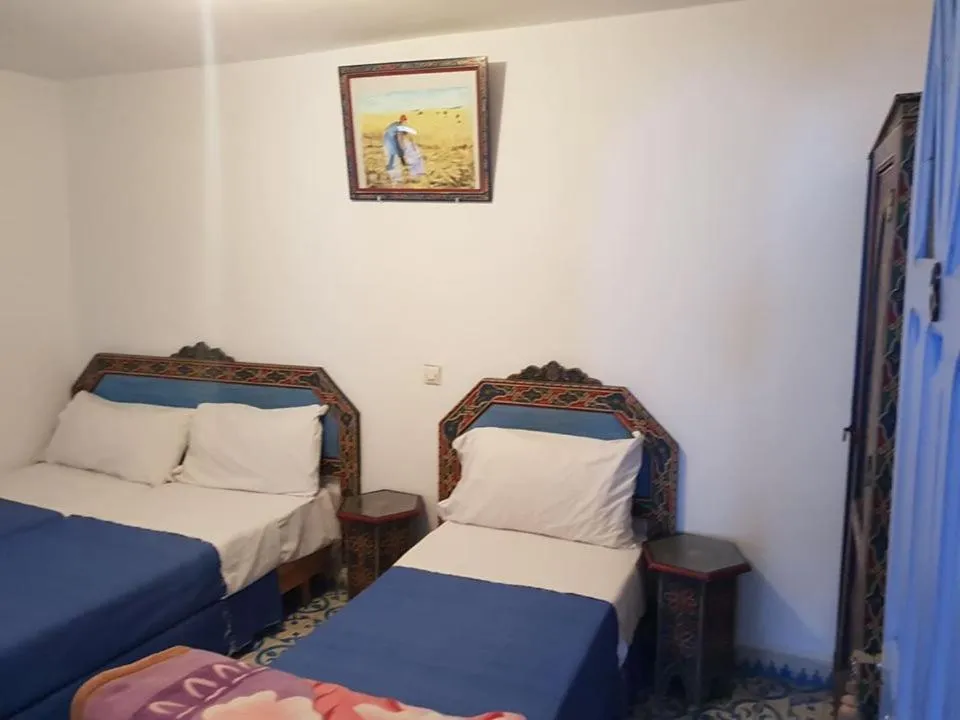 Bed in Hotel Ouarzazate