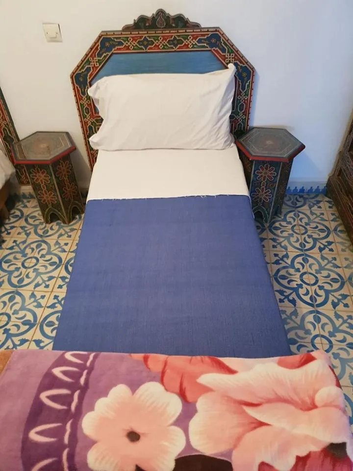 Bed in Hotel Ouarzazate
