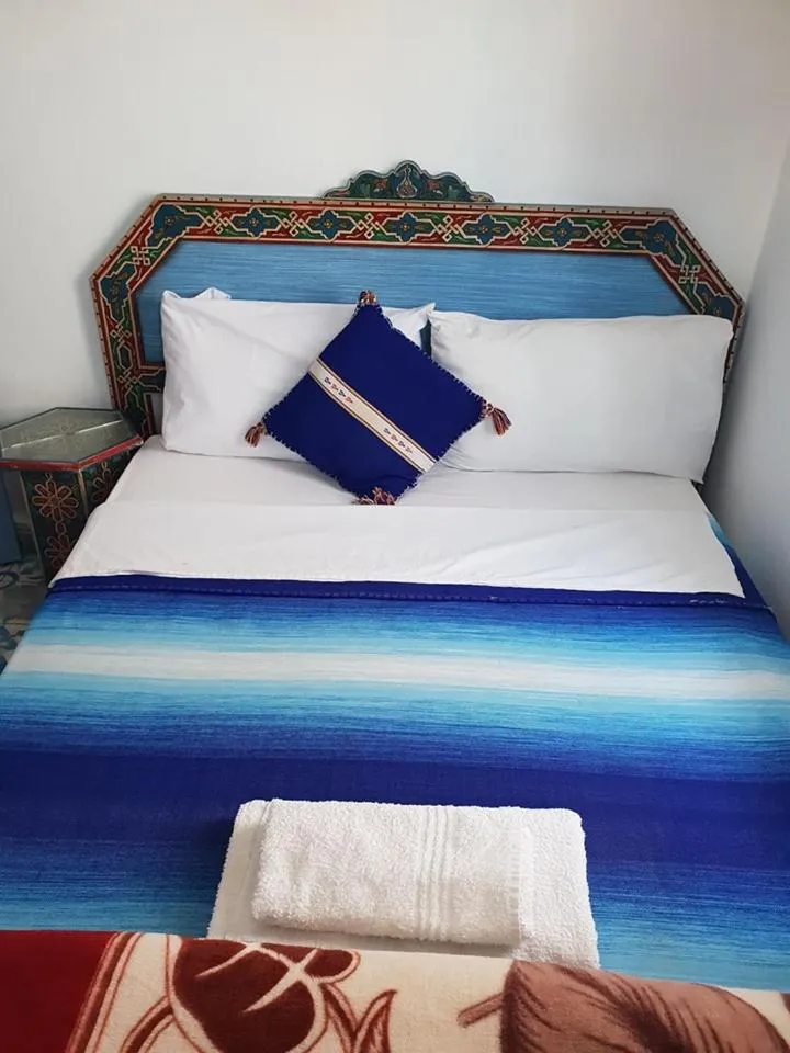 Bed in Hotel Ouarzazate