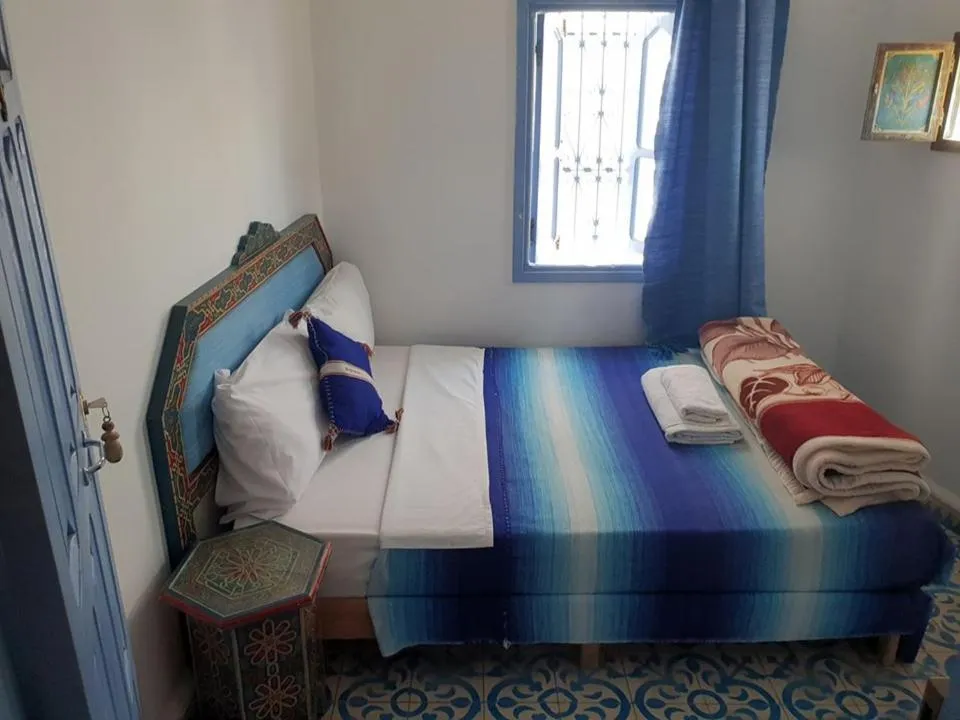 Bed in Hotel Ouarzazate