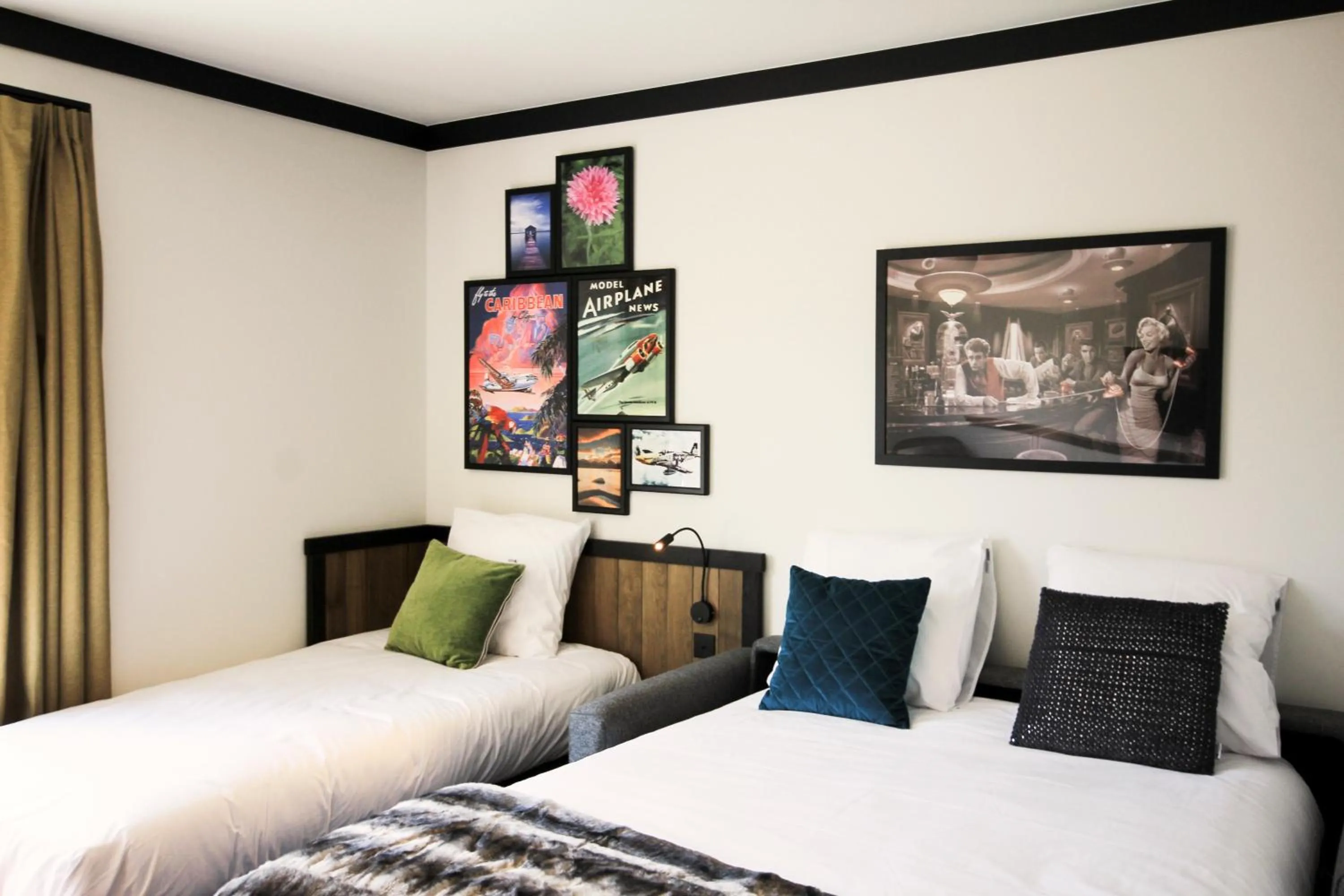 Bed in Getaway Brussels Airport