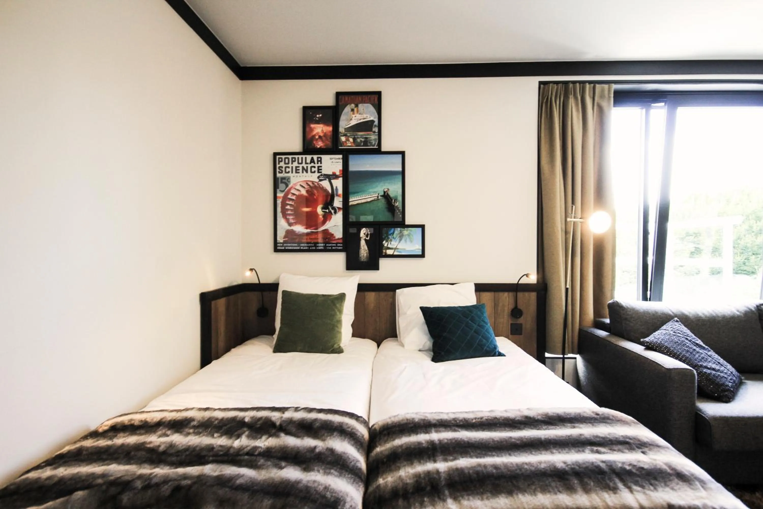 Bed in Getaway Brussels Airport