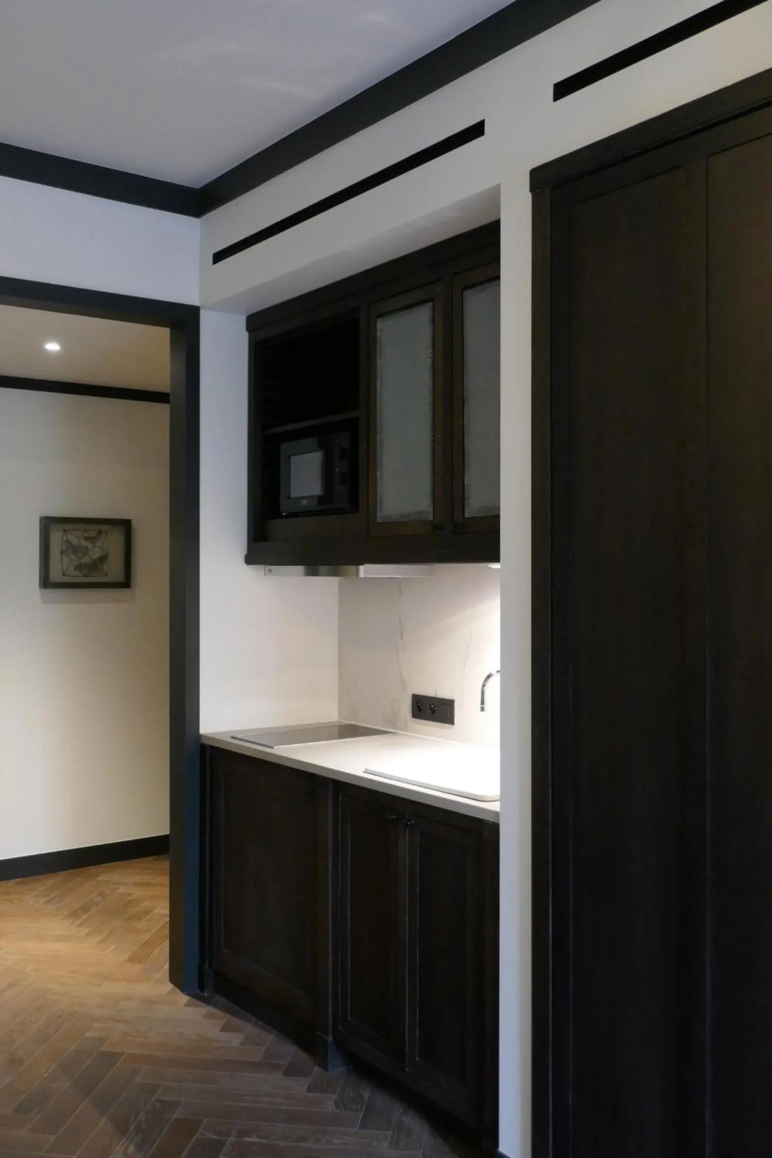 Kitchen or kitchenette in Getaway Brussels Airport