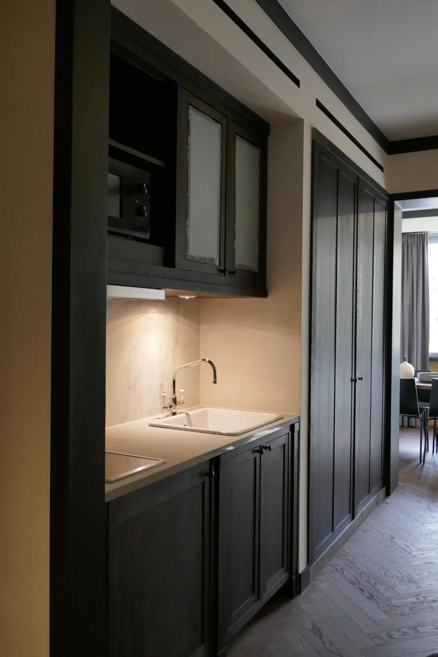 Kitchen or kitchenette in Getaway Brussels Airport