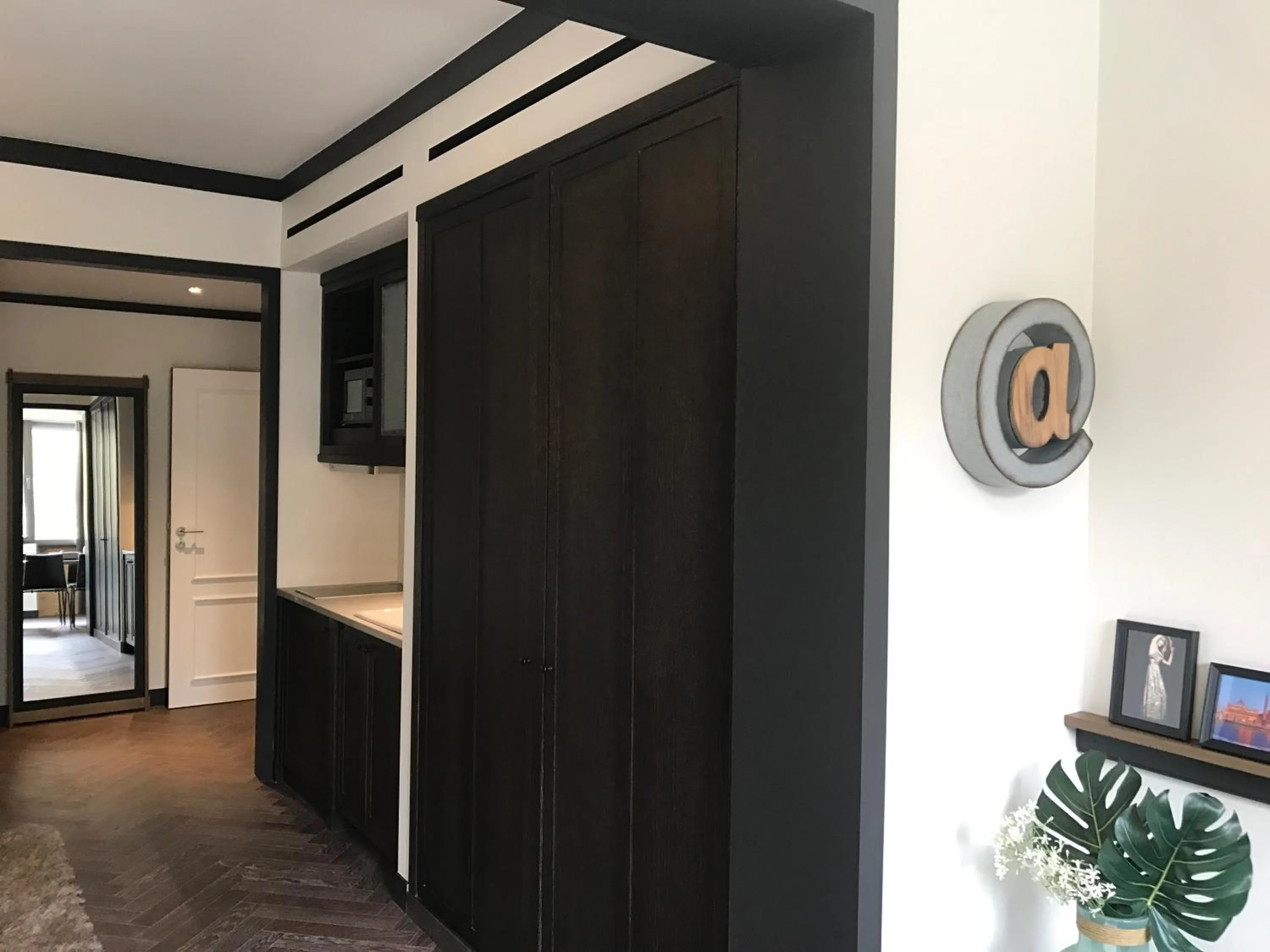 Kitchen or kitchenette in Getaway Brussels Airport