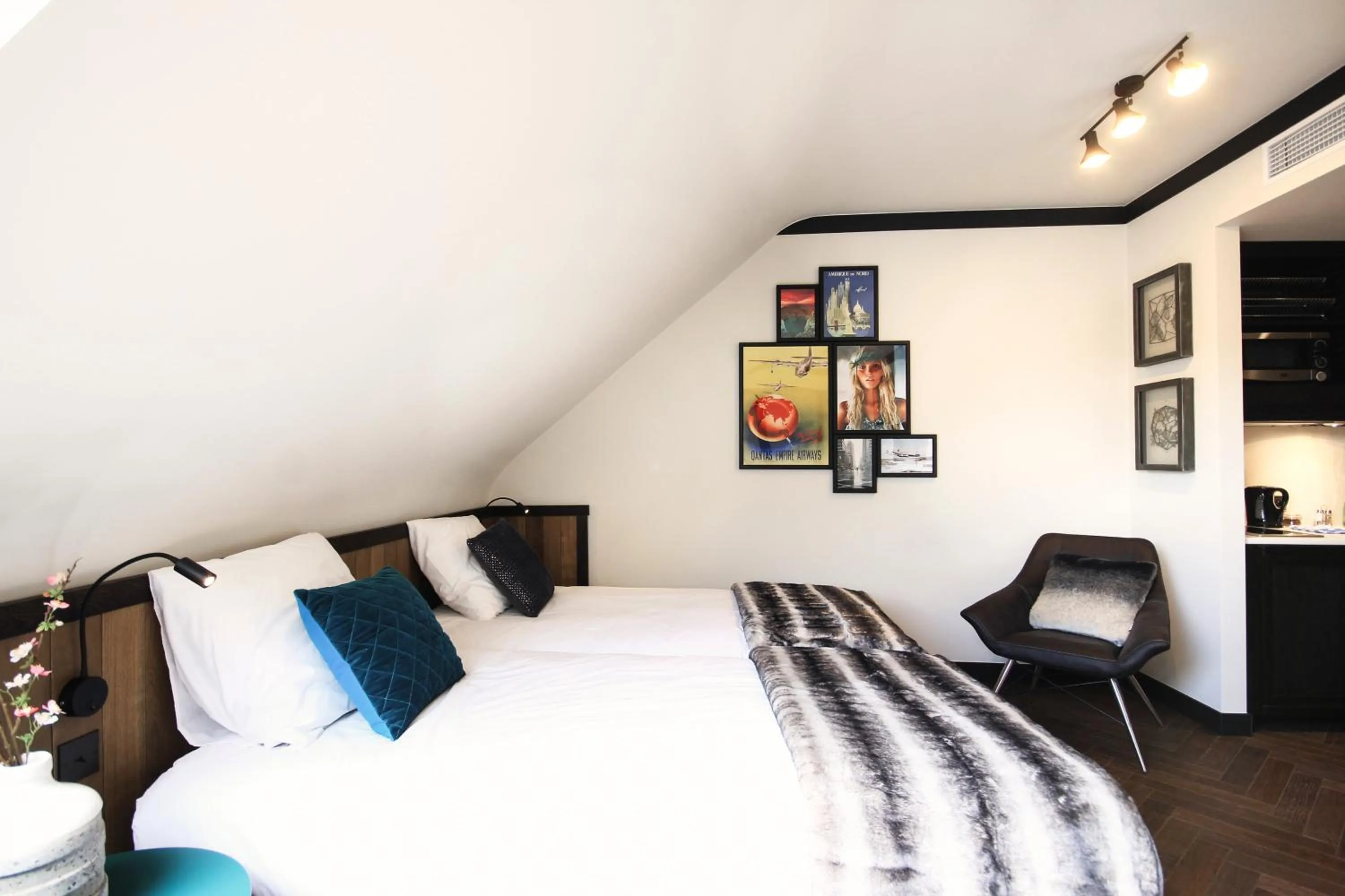 Bed in Getaway Brussels Airport