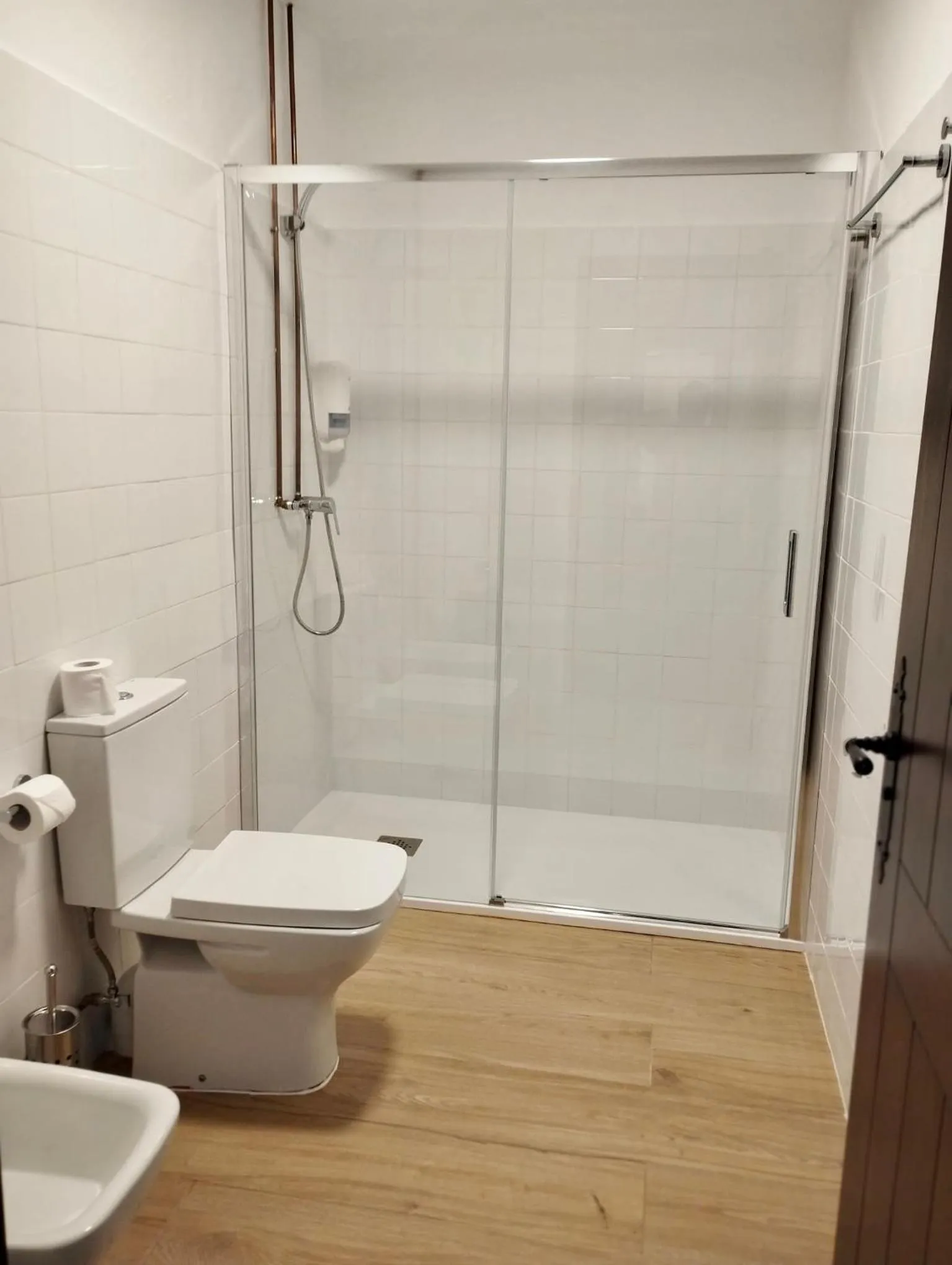 Bathroom in Monasterio de Moraime