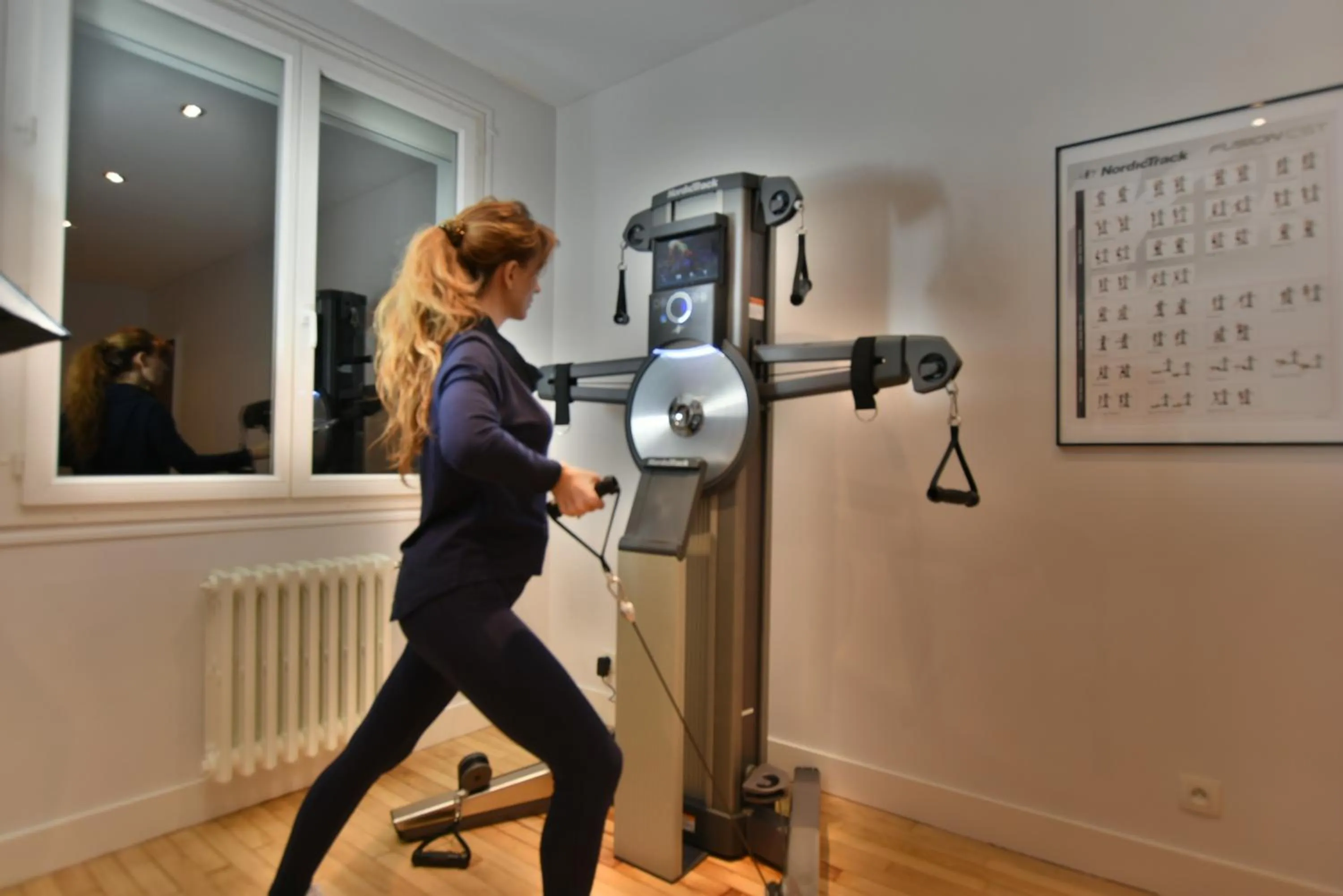 Fitness centre/facilities in Hôtel Escale Oceania Lorient