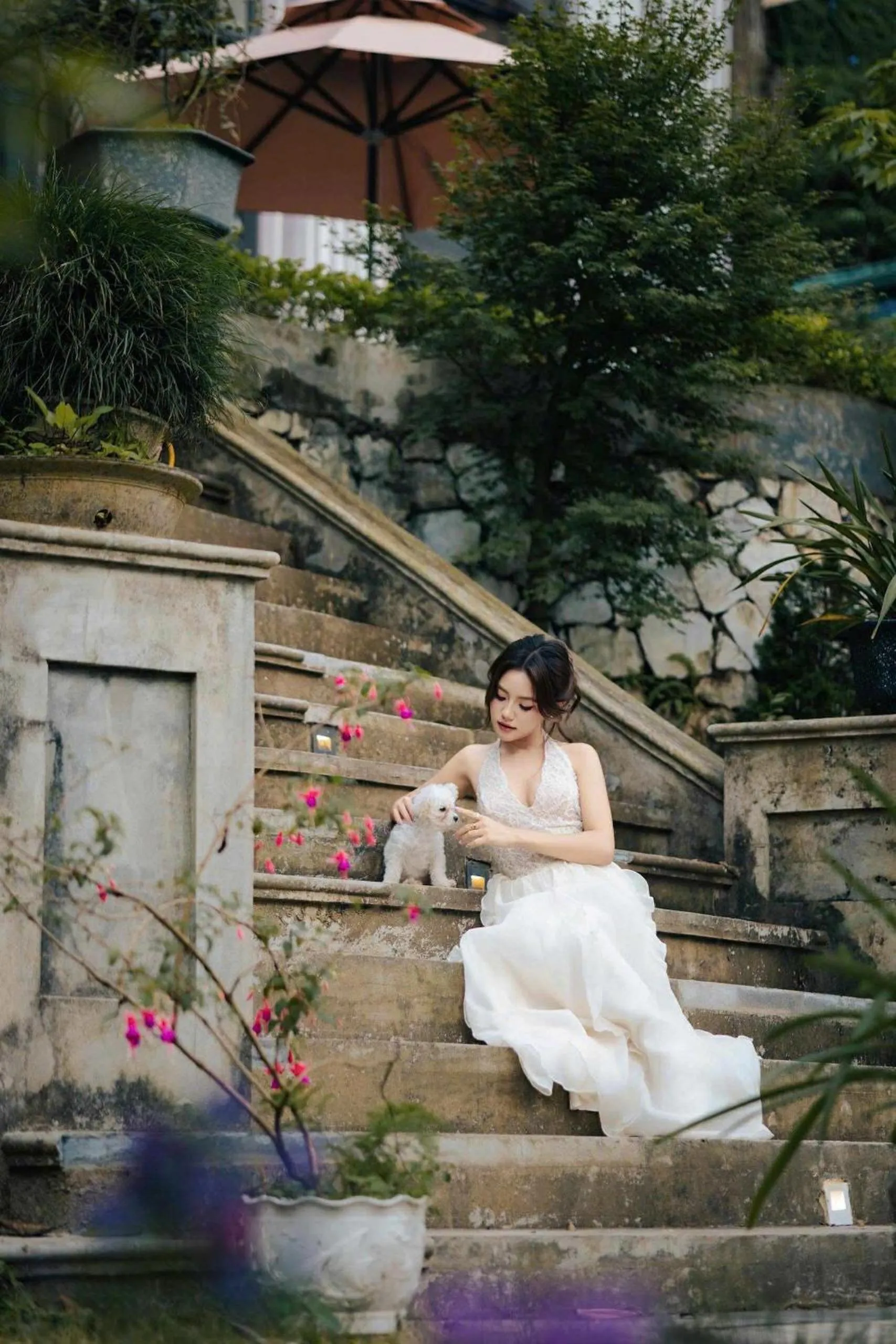 Garden in Sapa Wings Hotel